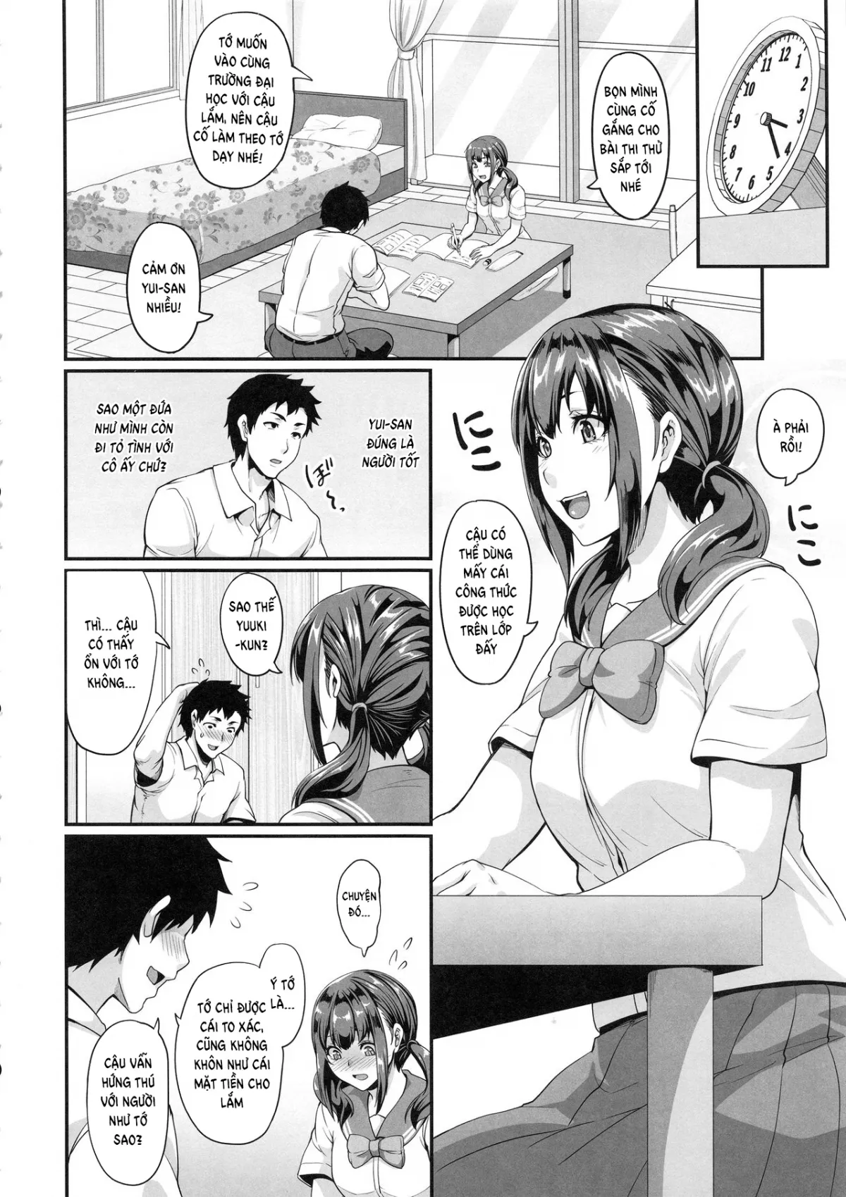 HentaiVN.net - Ảnh 4 - Her Sister's a Gyaru, a Bitch, and a Slut [Kanojo no Ane wa Gal de Bitch de Yariman de] - Oneshot