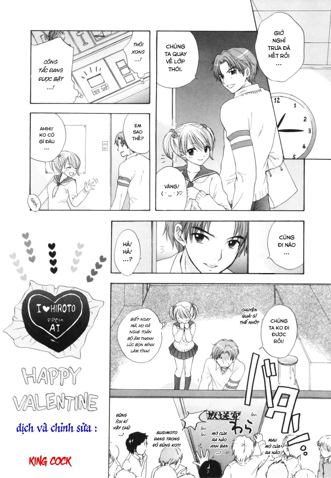 HentaiVN.net - Ảnh 17 - Cuộc đào thoát vĩ đại p1 - Chap 3 ngày valentine