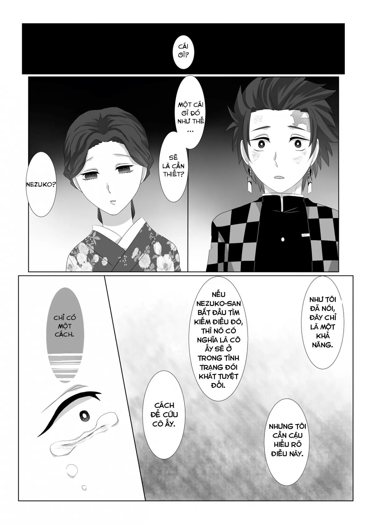 HentaiVN.net - Ảnh 10 - Tanjiro X Nezuko (Kimetsu no Yaiba) [Rakurai | Fallen Maiden (Kimetsu no Yaiba)] - Oneshot
