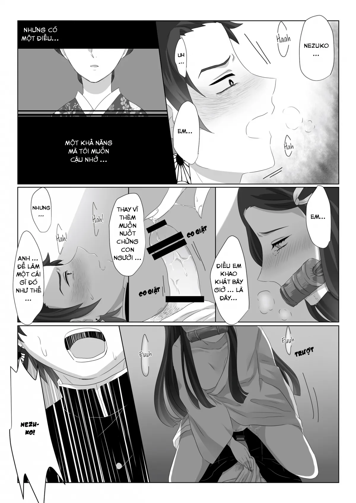 HentaiVN.net - Ảnh 8 - Tanjiro X Nezuko (Kimetsu no Yaiba) [Rakurai | Fallen Maiden (Kimetsu no Yaiba)] - Oneshot