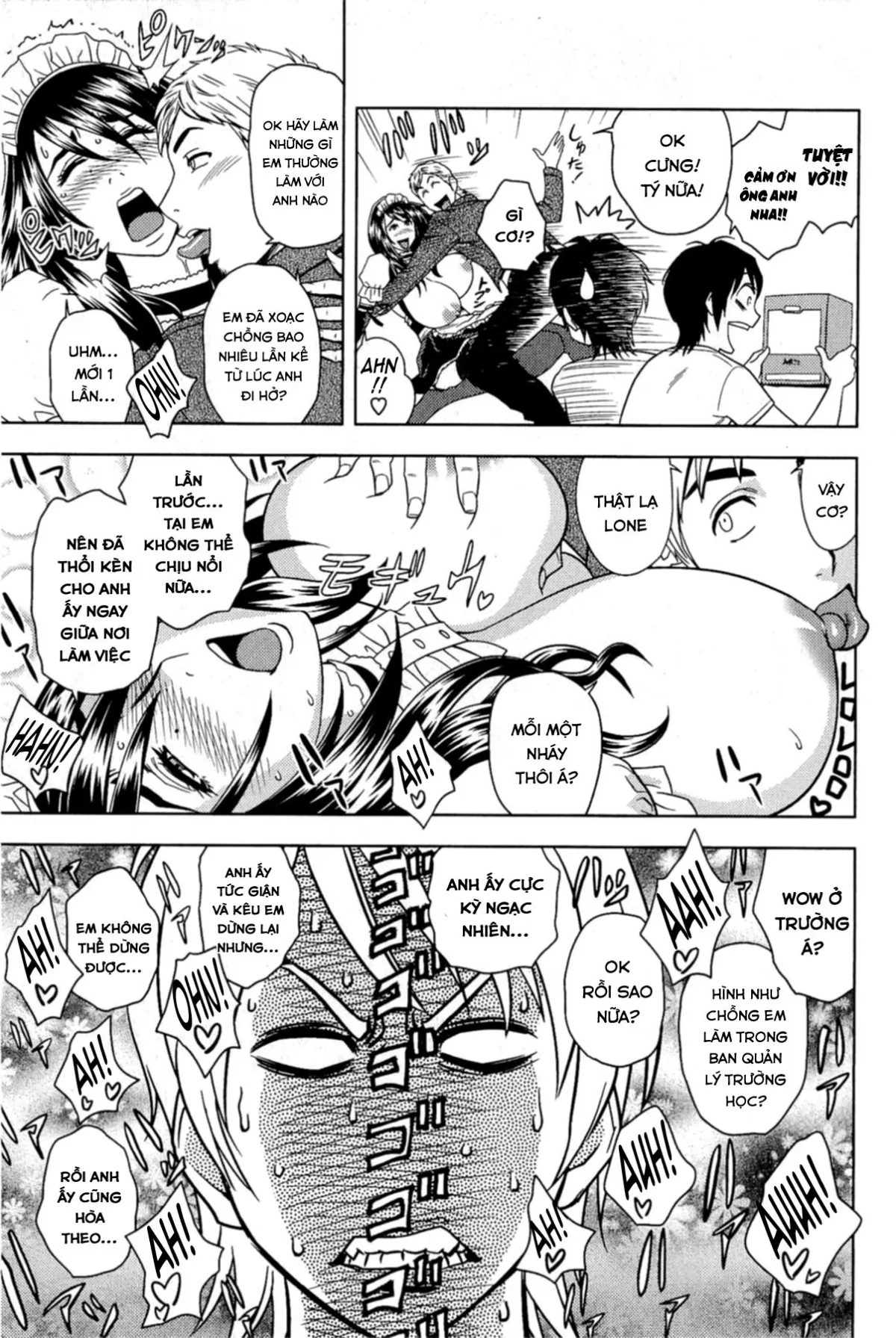 HentaiVN.net - Ảnh 14 - Milk Teacher - Chap 1