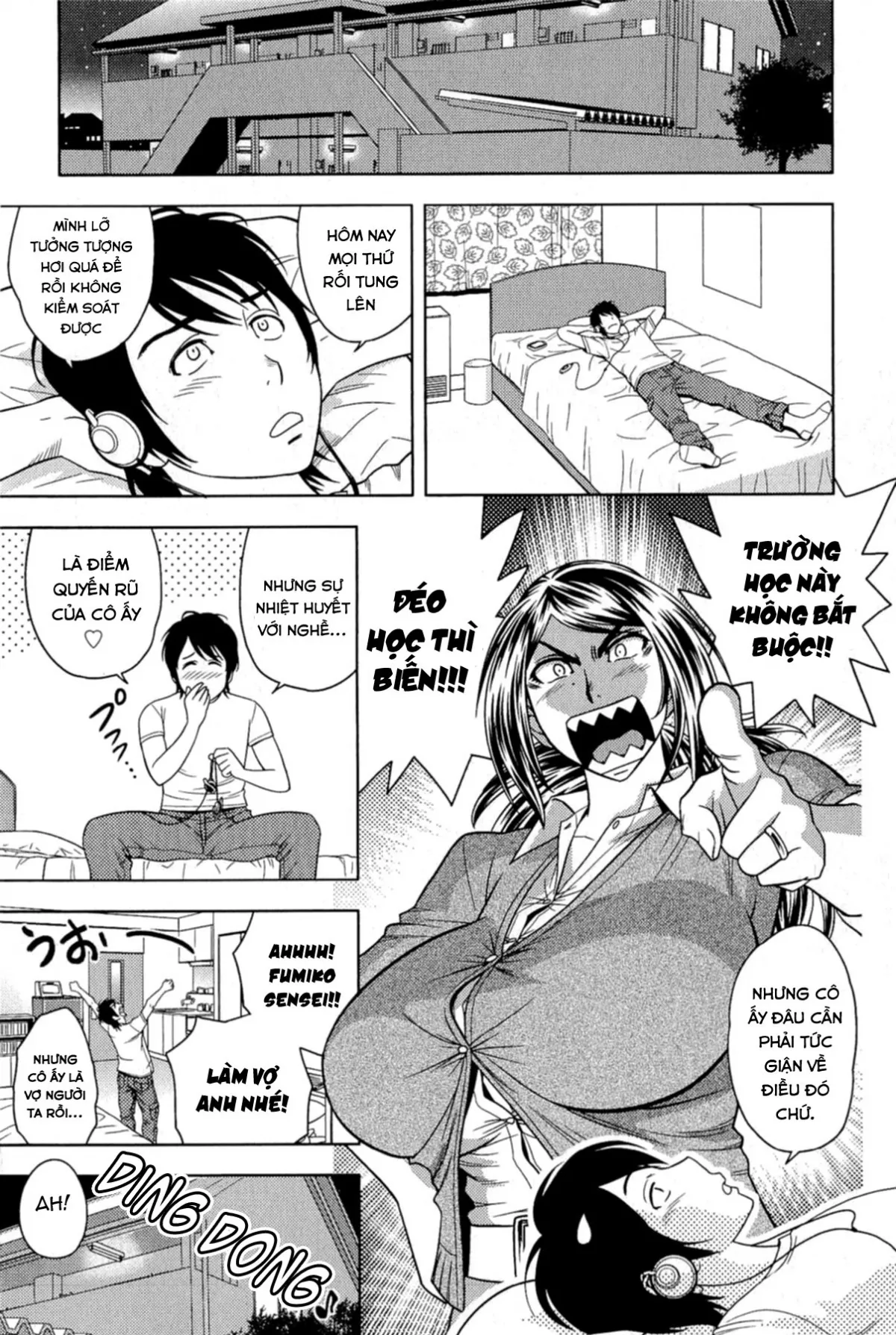 HentaiVN.net - Ảnh 8 - Milk Teacher - Chap 1
