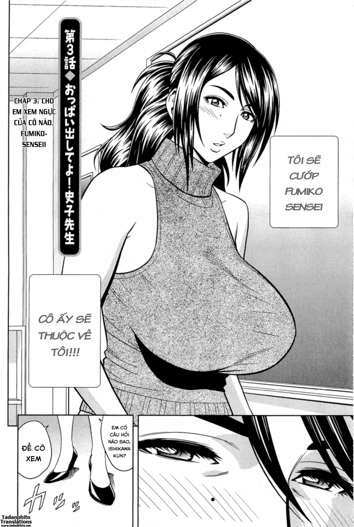 HentaiVN.net - Ảnh 3 - Milk Teacher - Chap 3