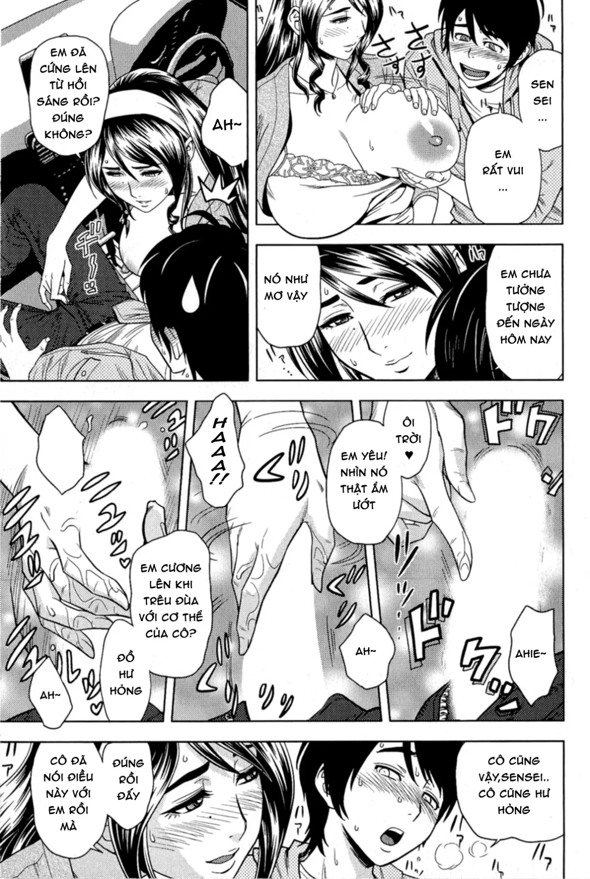 HentaiVN.net - Ảnh 9 - Milk Teacher - Chap 4