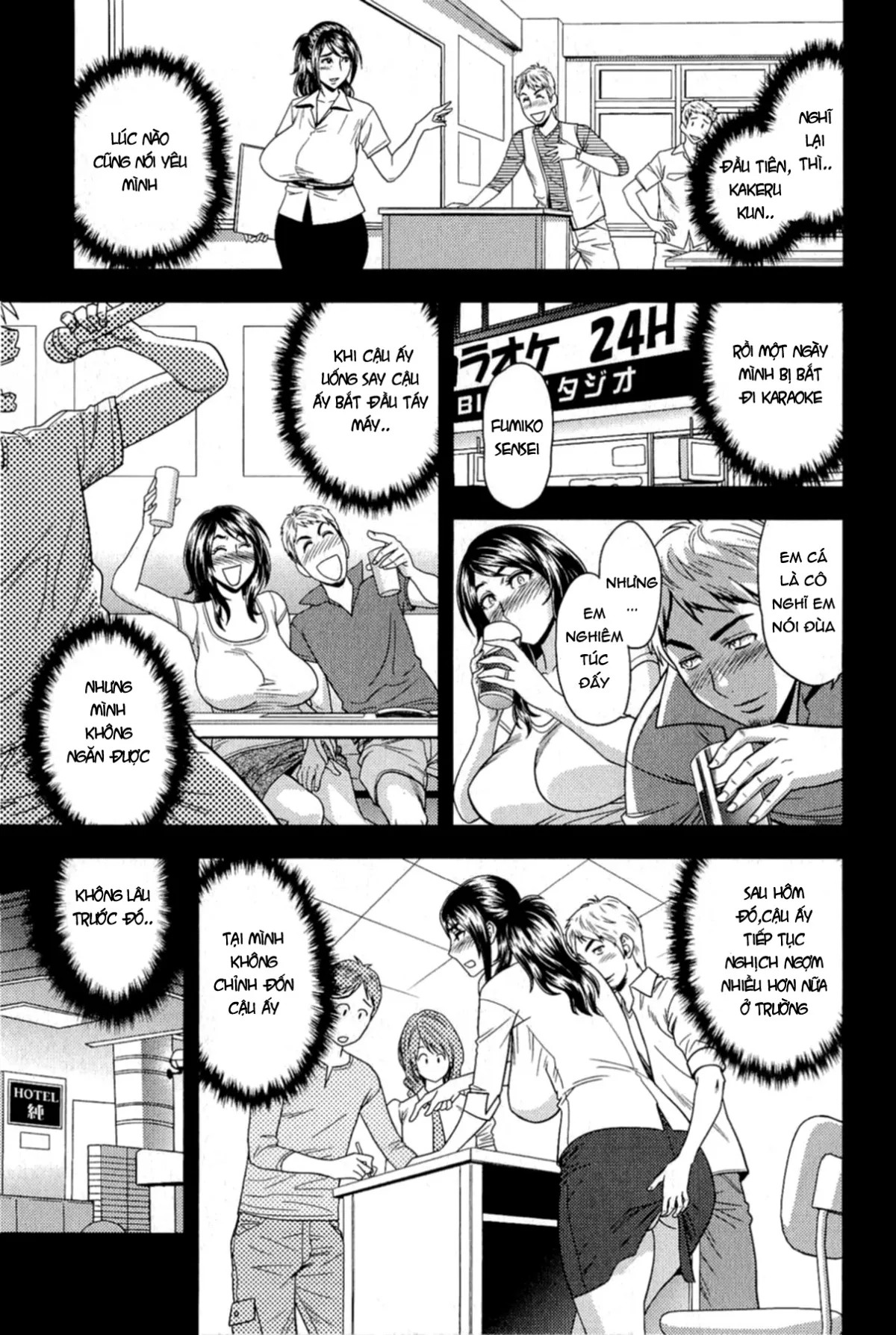 HentaiVN.net - Ảnh 7 - Milk Teacher - Chap 4