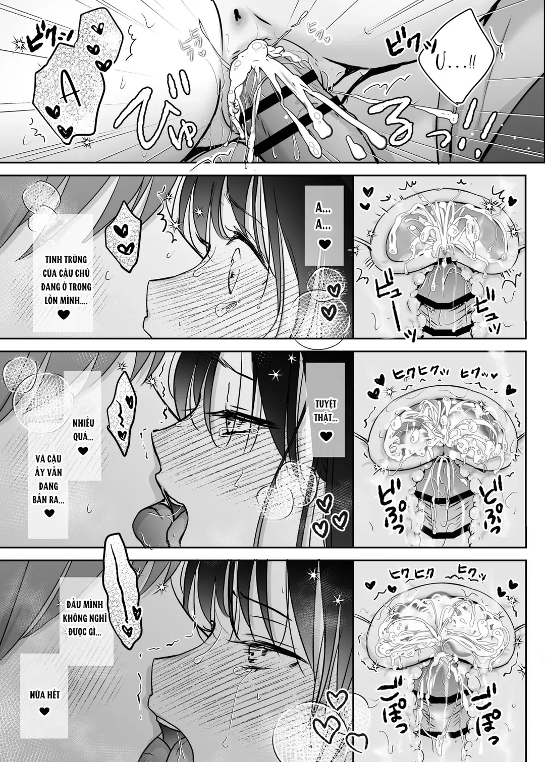 HentaiVN.net - Ảnh 36 - Maid Kirina is Devoted to her Young Master - Oneshot