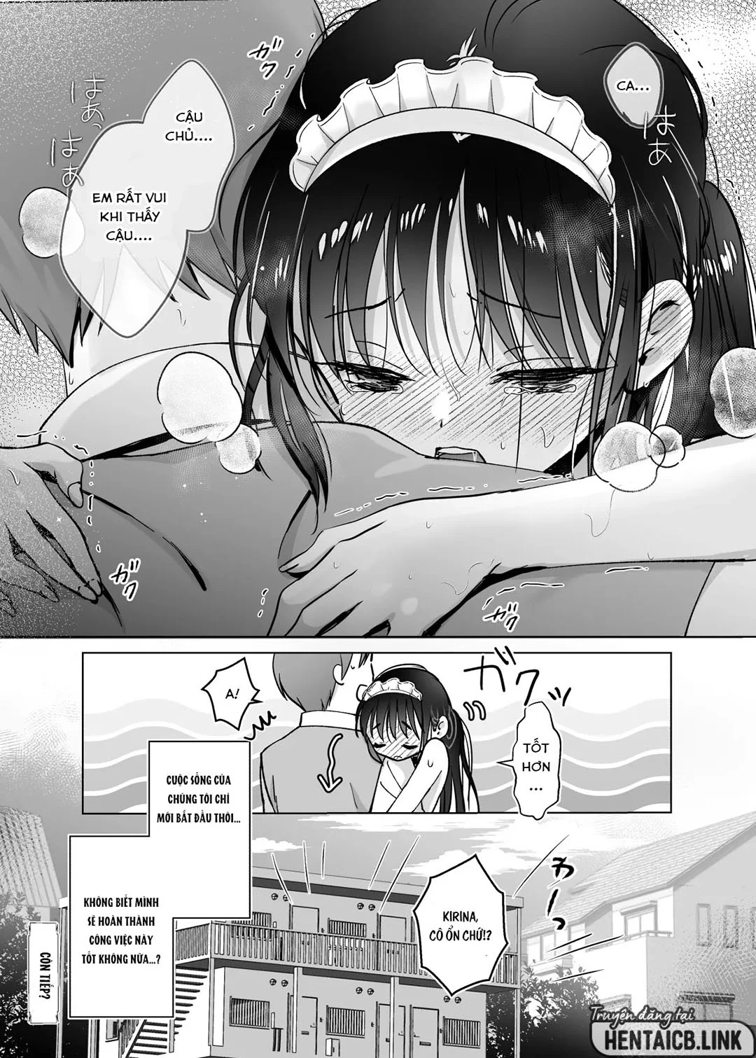 HentaiVN.net - Ảnh 38 - Maid Kirina is Devoted to her Young Master - Oneshot