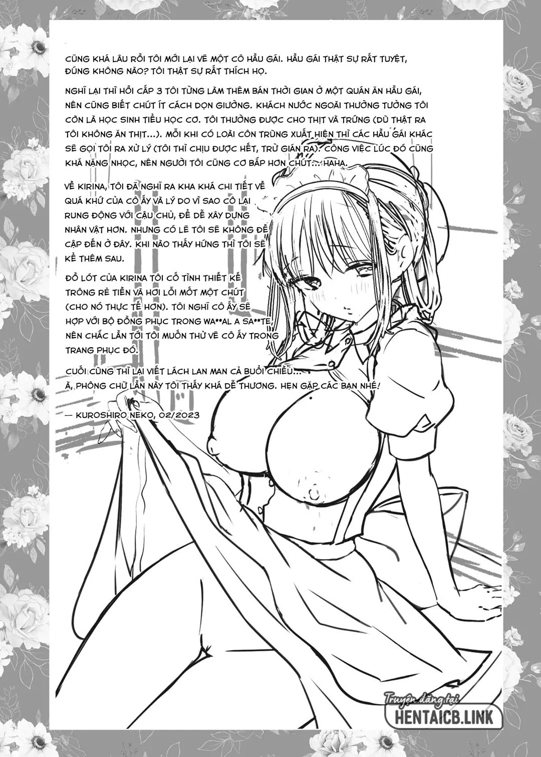 HentaiVN.net - Ảnh 41 - Maid Kirina is Devoted to her Young Master - Oneshot
