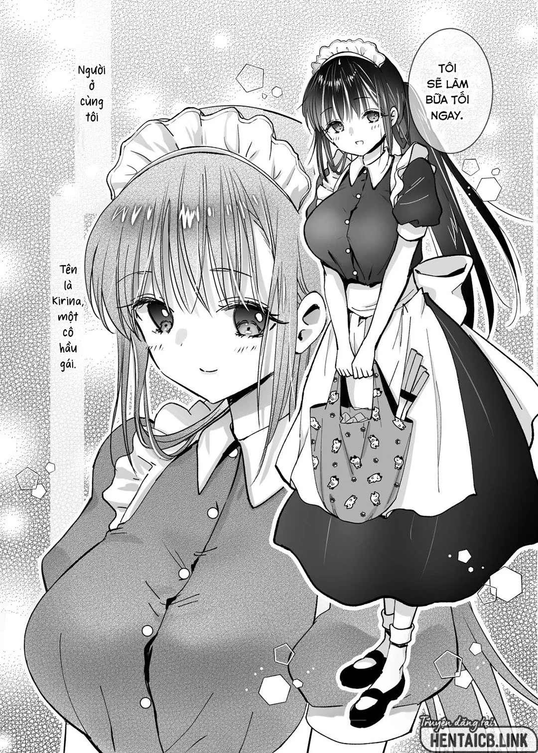 HentaiVN.net - Ảnh 5 - Maid Kirina is Devoted to her Young Master - Oneshot