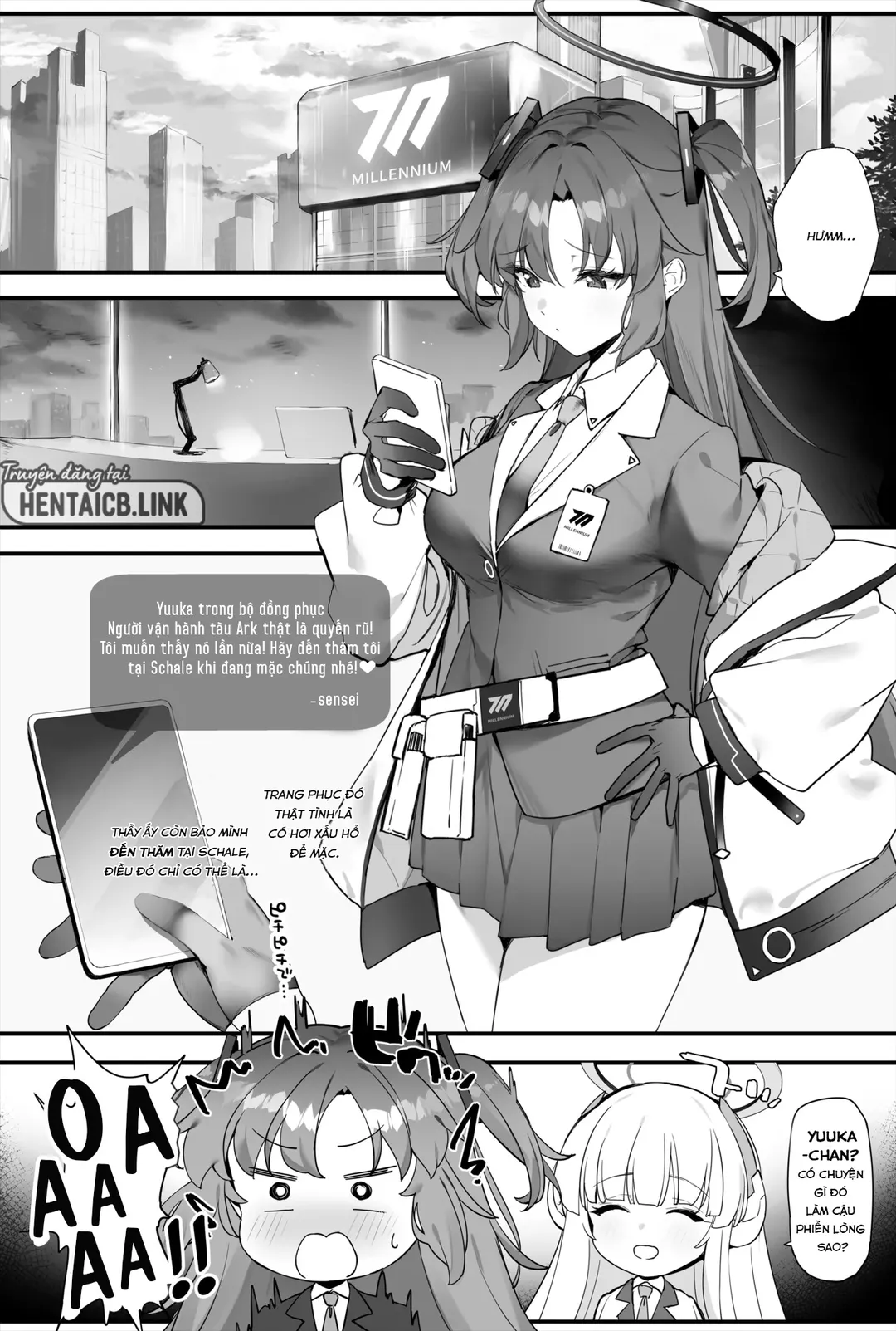 HentaiVN.net - Ảnh 3 - Yuuka-chan to Ichaicha Suru Hon - Oneshot