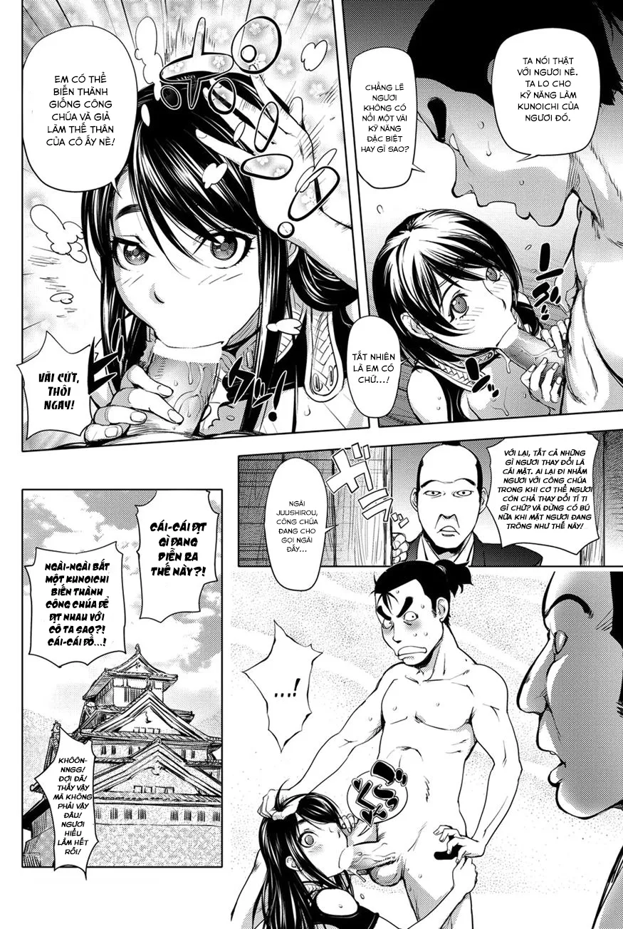 HentaiVN.net - Ảnh 9 - Nàng Kunoichi ngơ ngác [The Bewitched Kunoichi] - Chap 1 - Nàng Kunoichi ngơ ngác