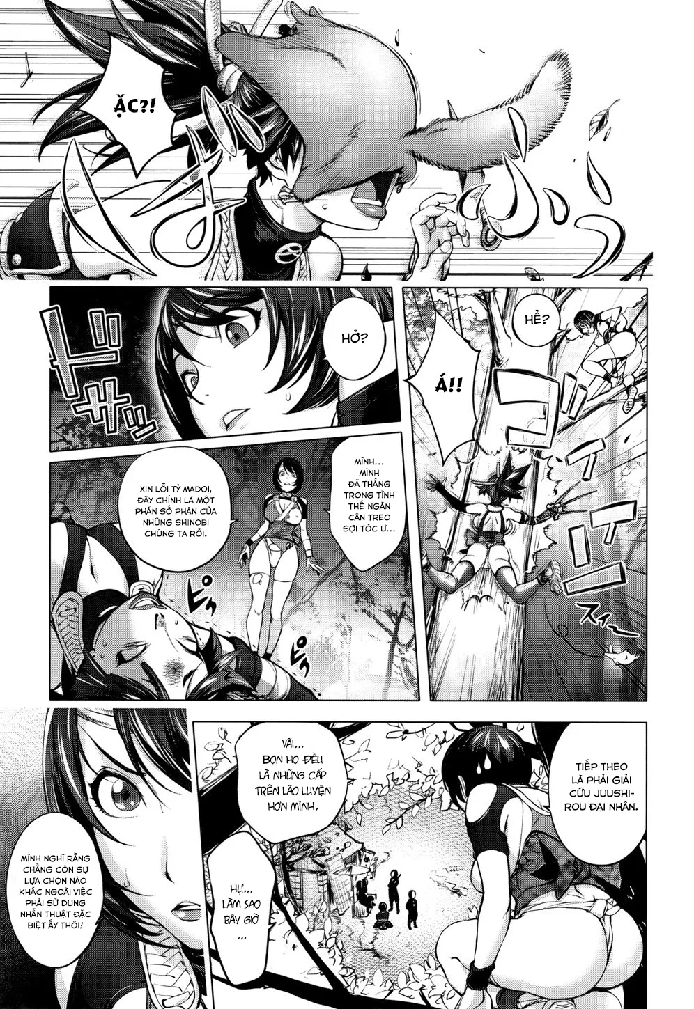 HentaiVN.net - Ảnh 6 - Nàng Kunoichi ngơ ngác [The Bewitched Kunoichi] - Chap 3 - Sự cố phục thù
