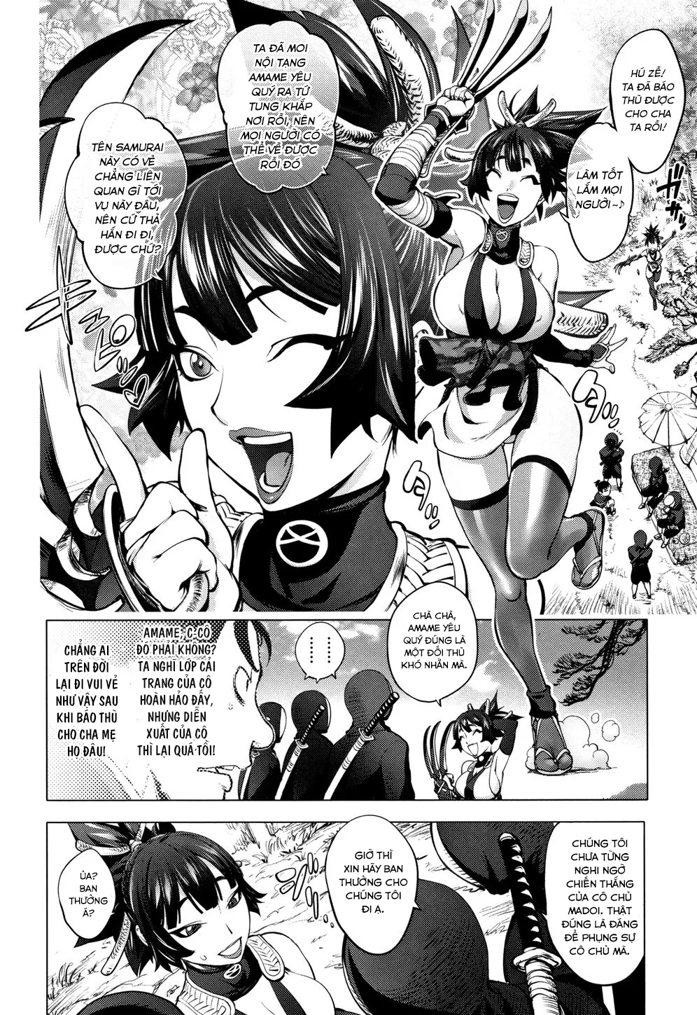 HentaiVN.net - Ảnh 7 - Nàng Kunoichi ngơ ngác [The Bewitched Kunoichi] - Chap 3 - Sự cố phục thù