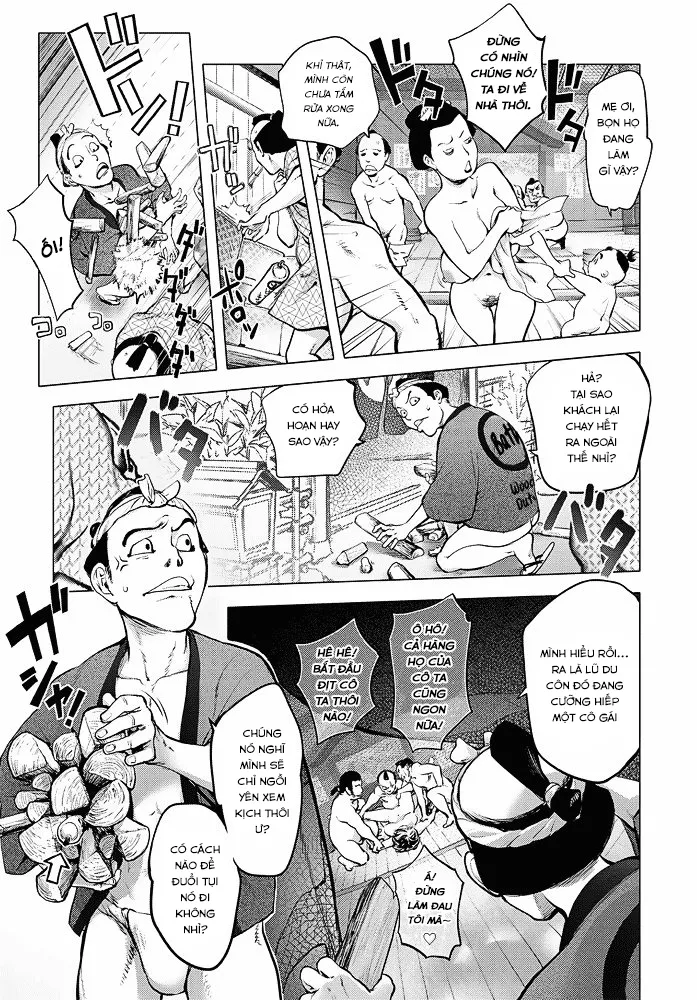 HentaiVN.net - Ảnh 10 - Nàng Kunoichi ngơ ngác [The Bewitched Kunoichi] - Chap 4 - Tai nạn đẫm nước
