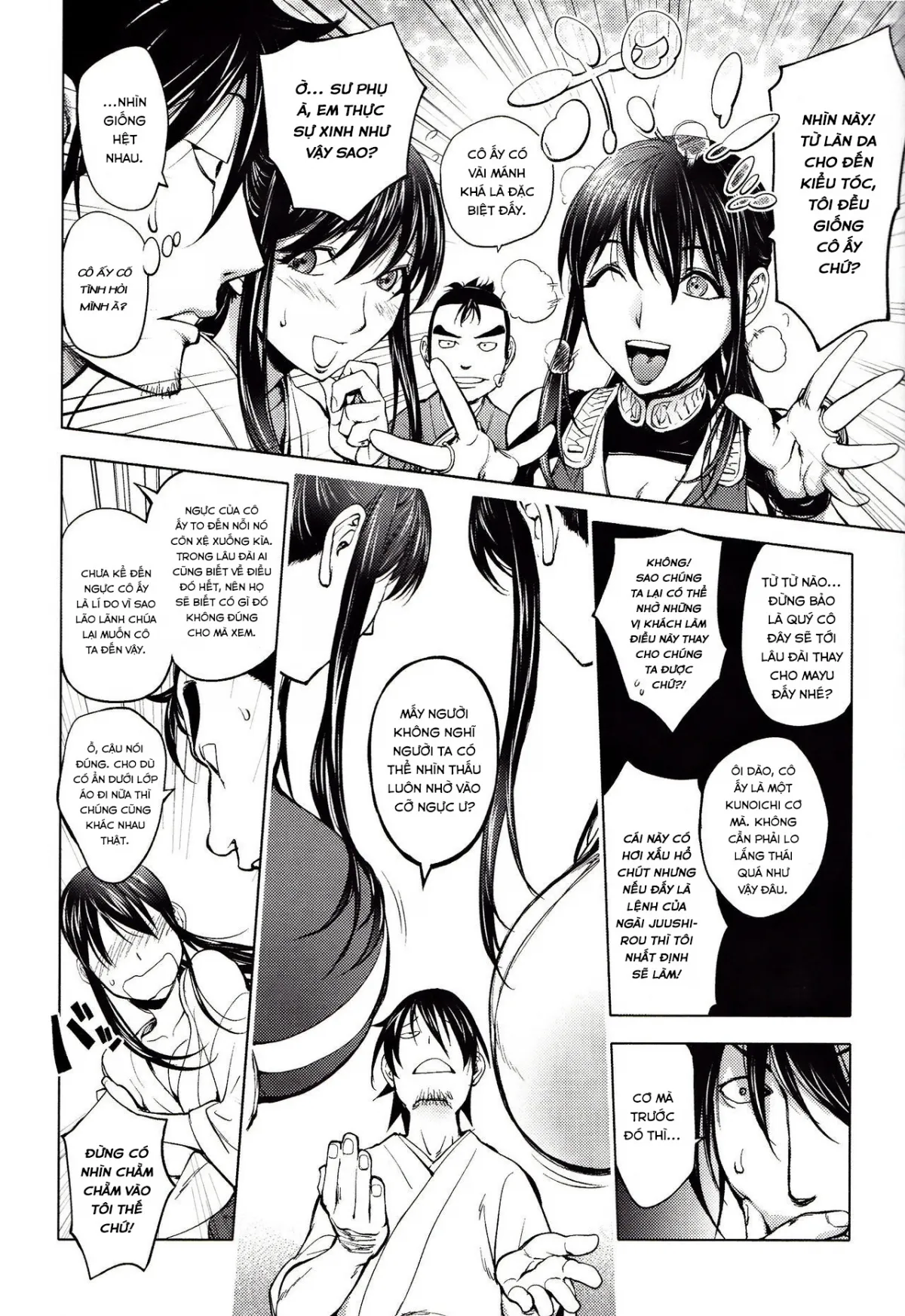HentaiVN.net - Ảnh 8 - Nàng Kunoichi ngơ ngác [The Bewitched Kunoichi] - Chap 5 - Đào rủ - Chắc là ngoại truyện