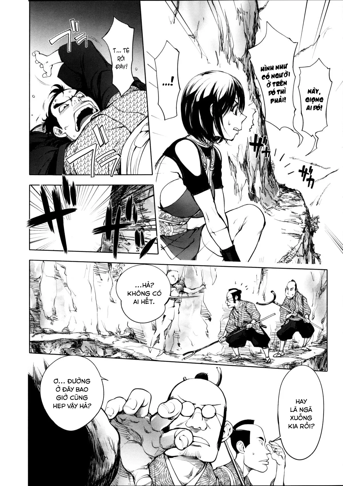 HentaiVN.net - Ảnh 5 - Nàng Kunoichi ngơ ngác [The Bewitched Kunoichi] - Chap 6 - Vách Núi Tới Thiên Đường