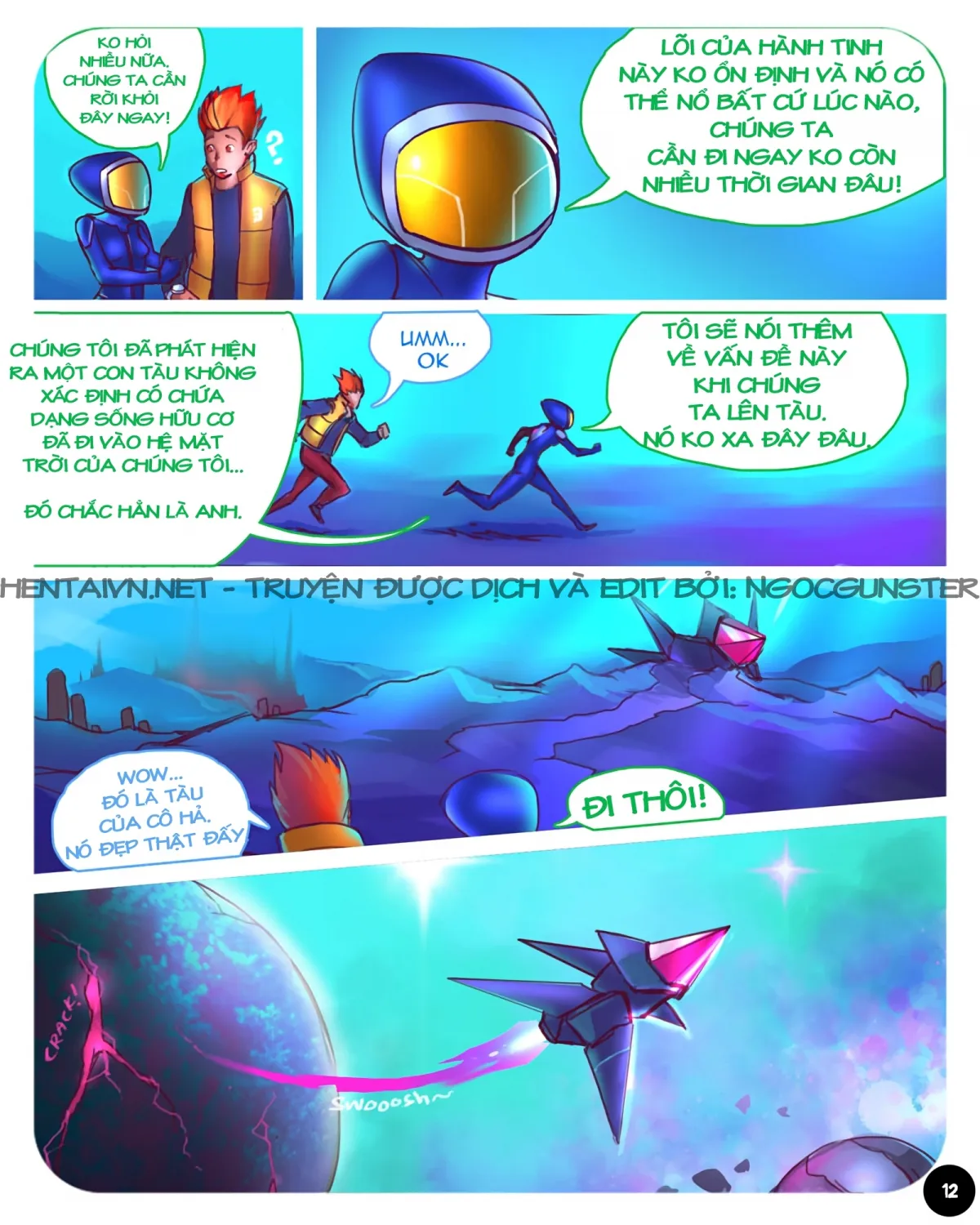 HentaiVN.net - Ảnh 14 - Thám hiểm không gian [S.EXpedition; Space Expedition] - Chap: 1
