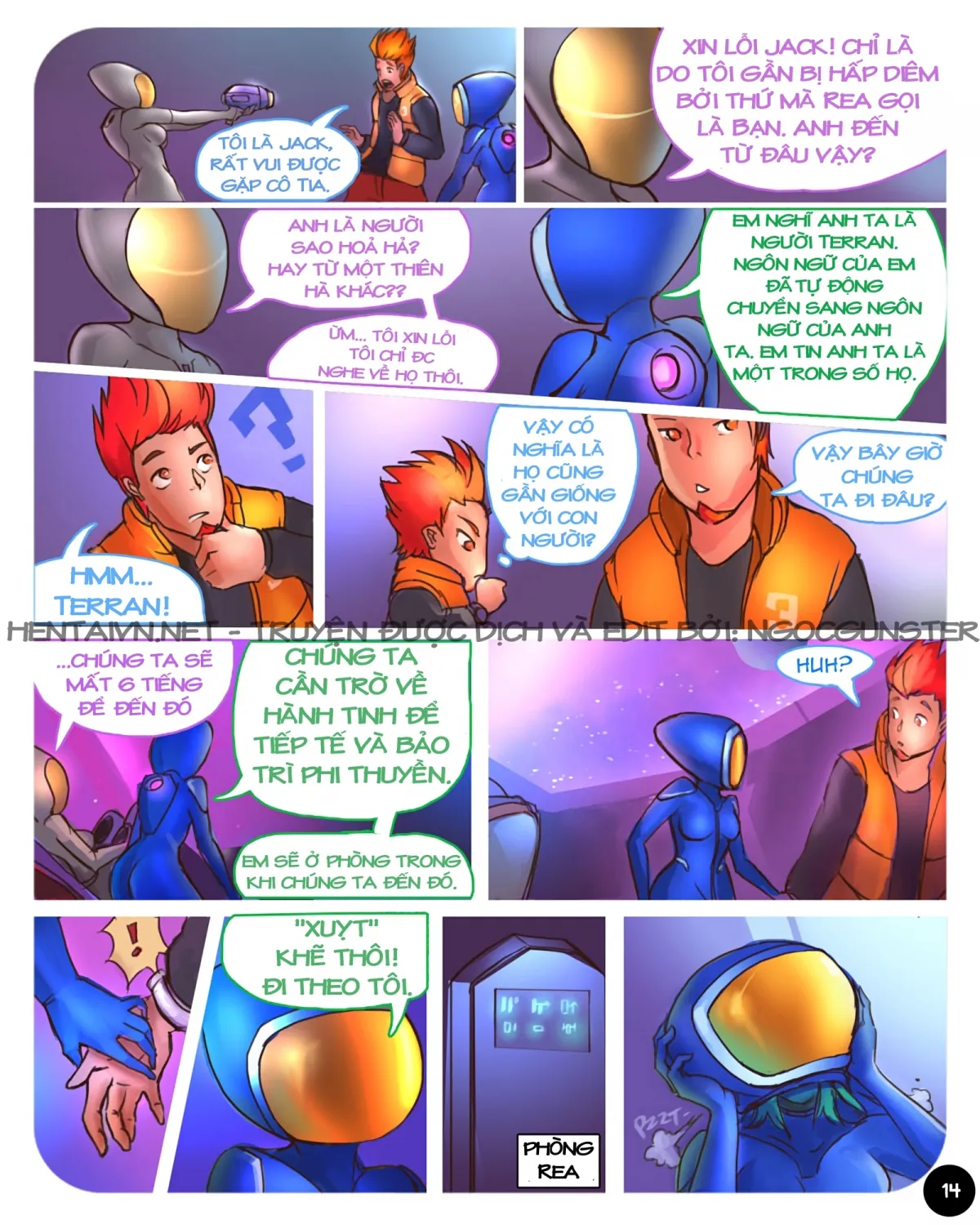 HentaiVN.net - Ảnh 16 - Thám hiểm không gian [S.EXpedition; Space Expedition] - Chap: 1