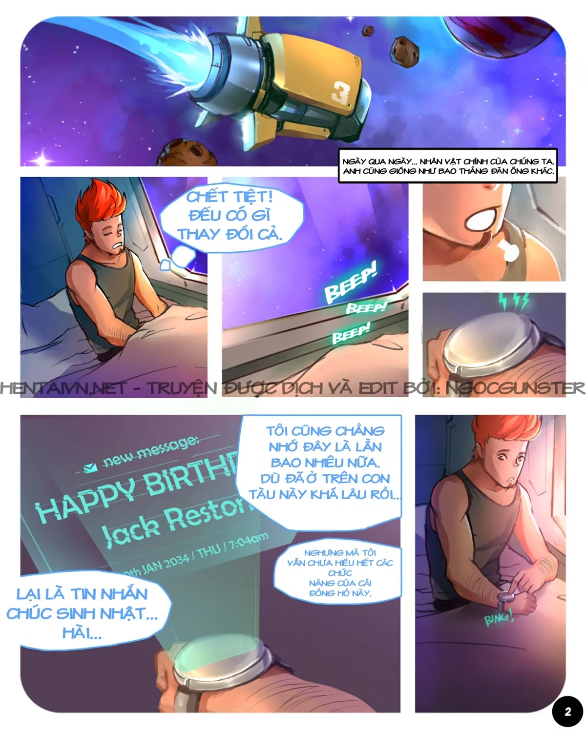 HentaiVN.net - Ảnh 4 - Thám hiểm không gian [S.EXpedition; Space Expedition] - Chap: 1