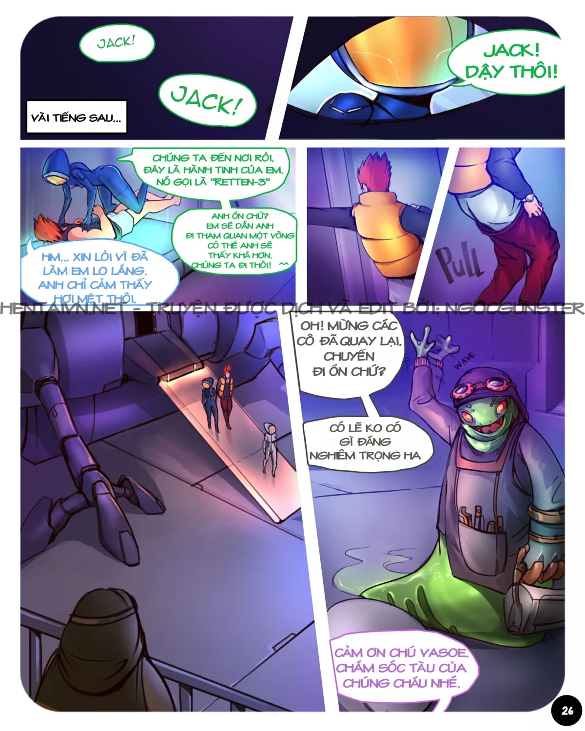 HentaiVN.net - Ảnh 3 - Thám hiểm không gian [S.EXpedition; Space Expedition] - Chap: 2