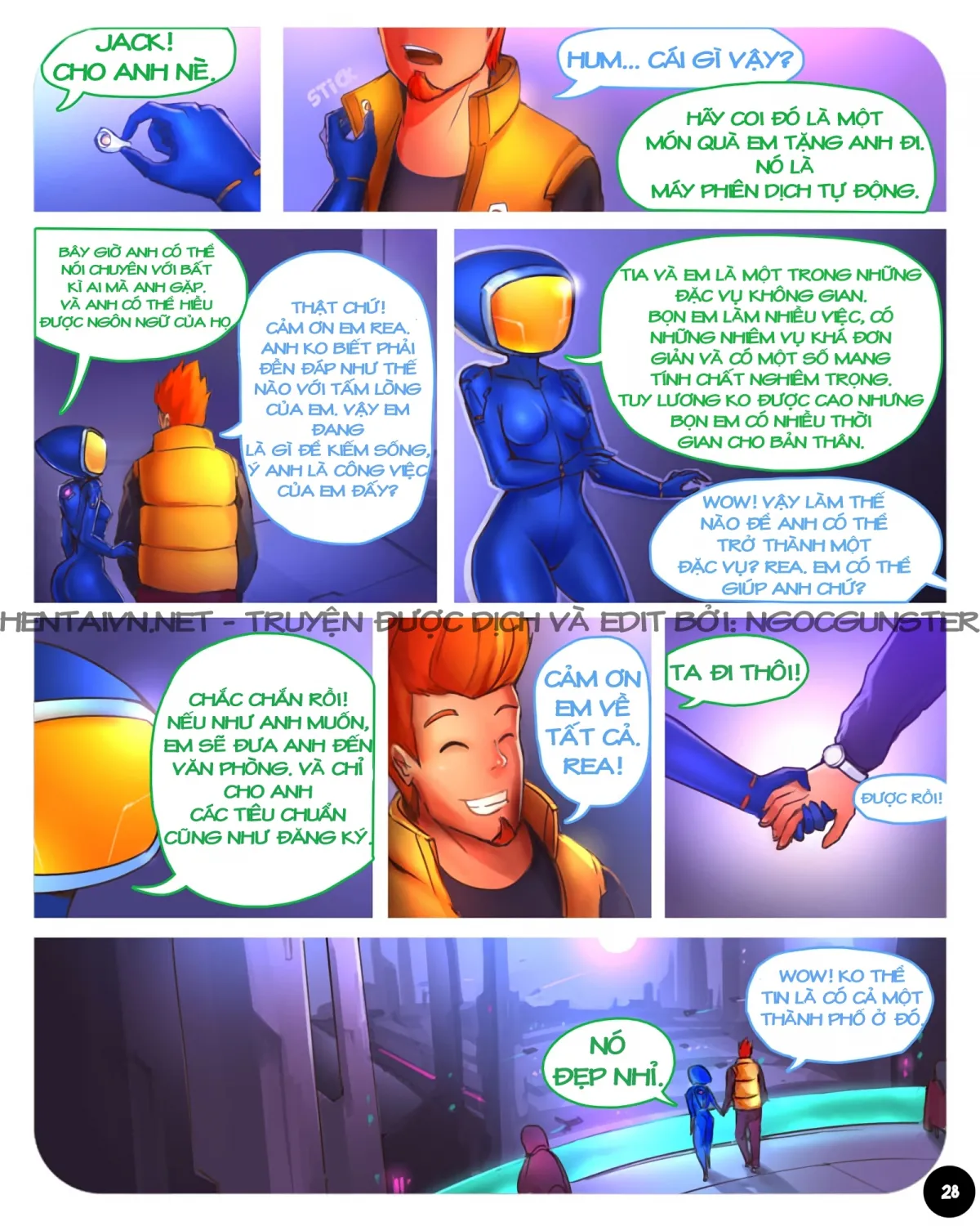 HentaiVN.net - Ảnh 5 - Thám hiểm không gian [S.EXpedition; Space Expedition] - Chap: 2