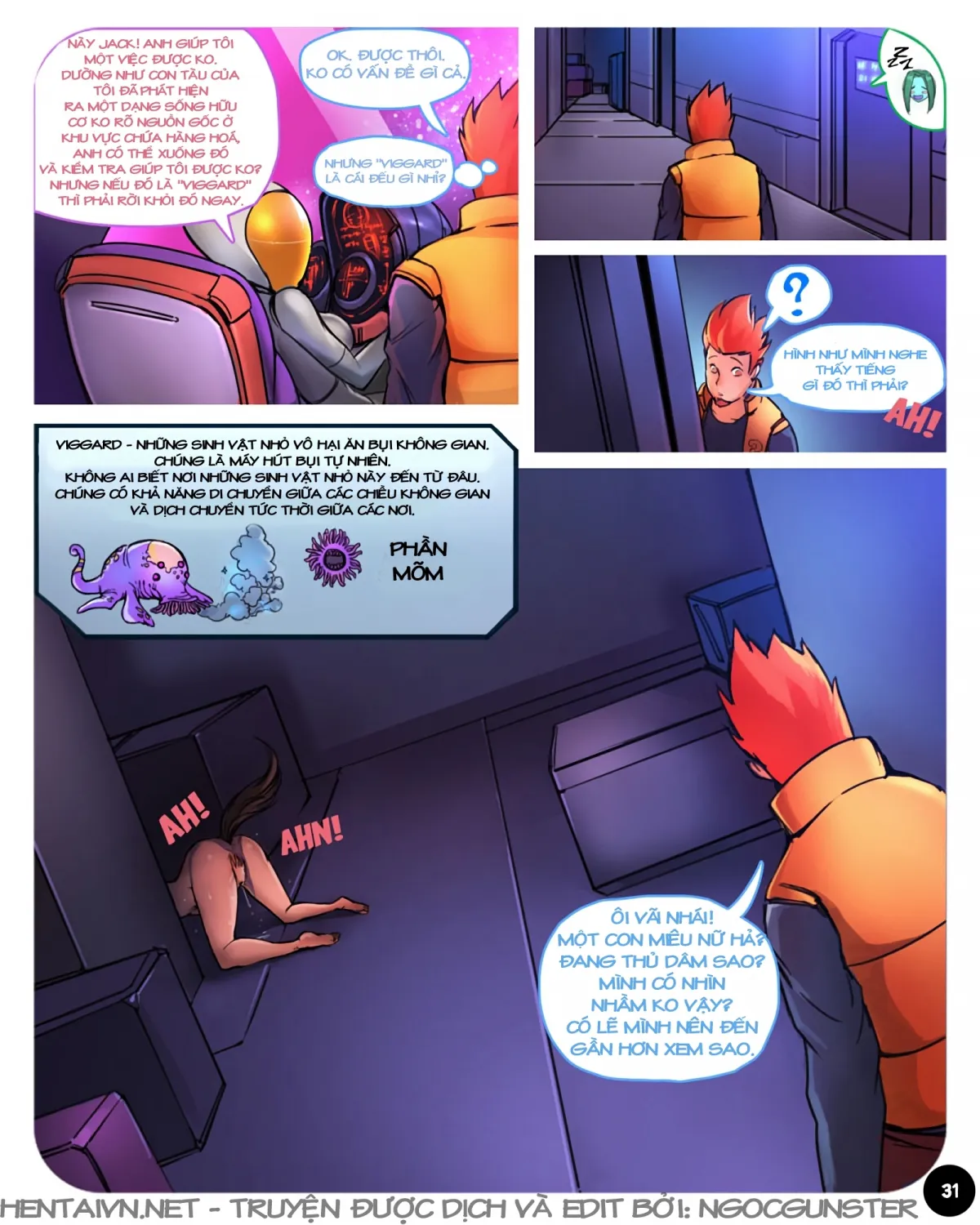 HentaiVN.net - Ảnh 8 - Thám hiểm không gian [S.EXpedition; Space Expedition] - Chap: 2