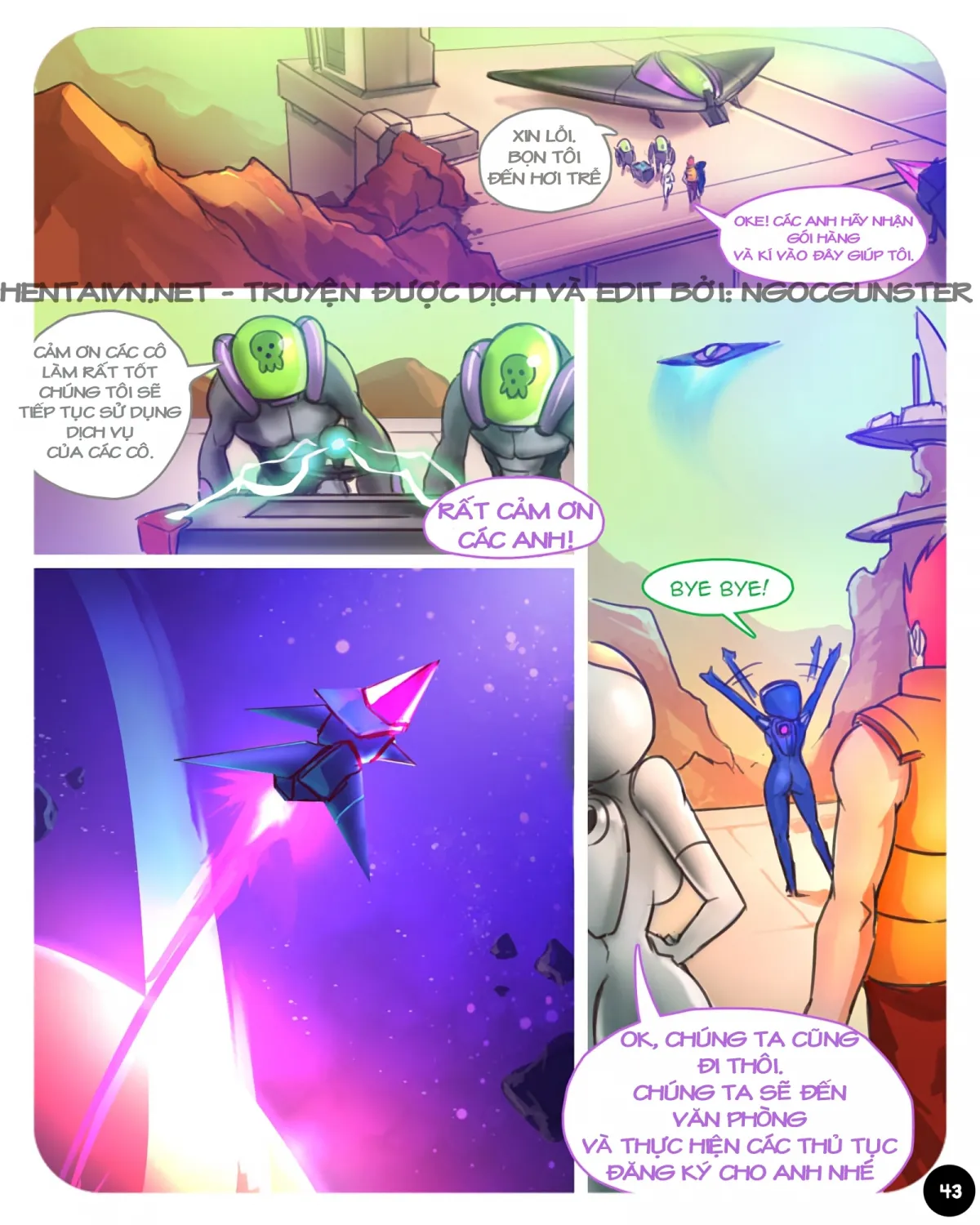 HentaiVN.net - Ảnh 4 - Thám hiểm không gian [S.EXpedition; Space Expedition] - Chap: 3