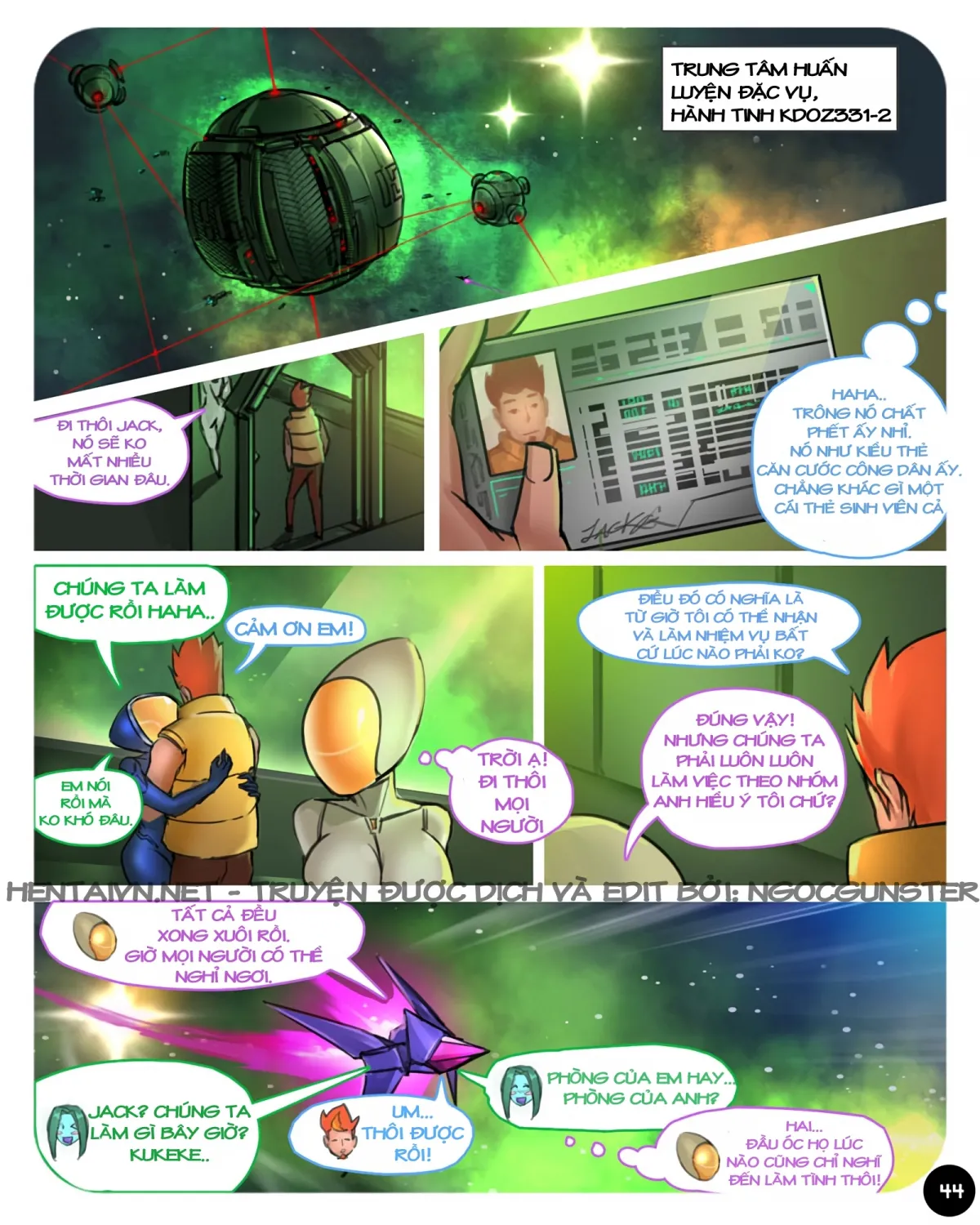 HentaiVN.net - Ảnh 5 - Thám hiểm không gian [S.EXpedition; Space Expedition] - Chap: 3