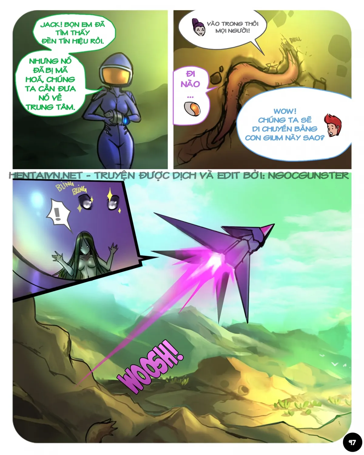 HentaiVN.net - Ảnh 33 - Thám hiểm không gian [S.EXpedition; Space Expedition] - Chap: 4