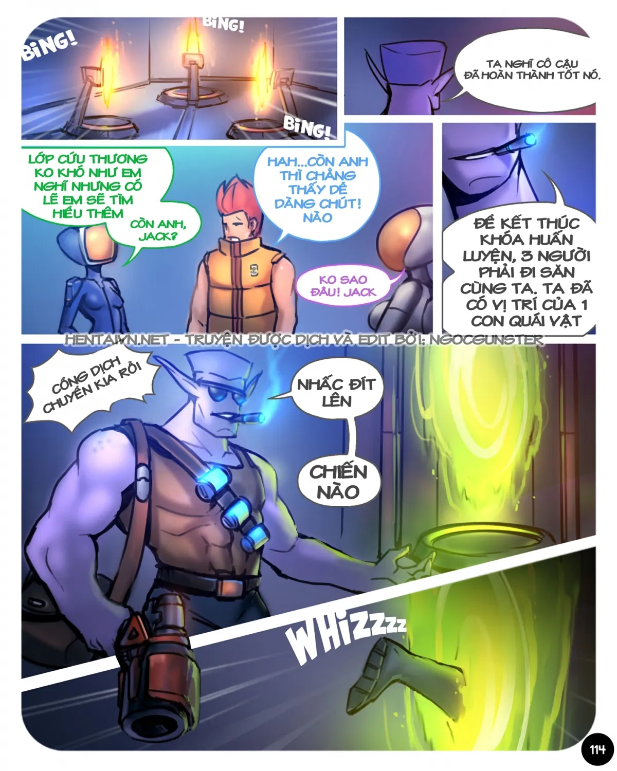 HentaiVN.net - Ảnh 19 - Thám hiểm không gian [S.EXpedition; Space Expedition] - Chap: 5
