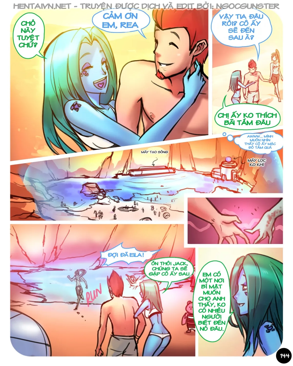 HentaiVN.net - Ảnh 18 - Thám hiểm không gian [S.EXpedition; Space Expedition] - Chap: 6
