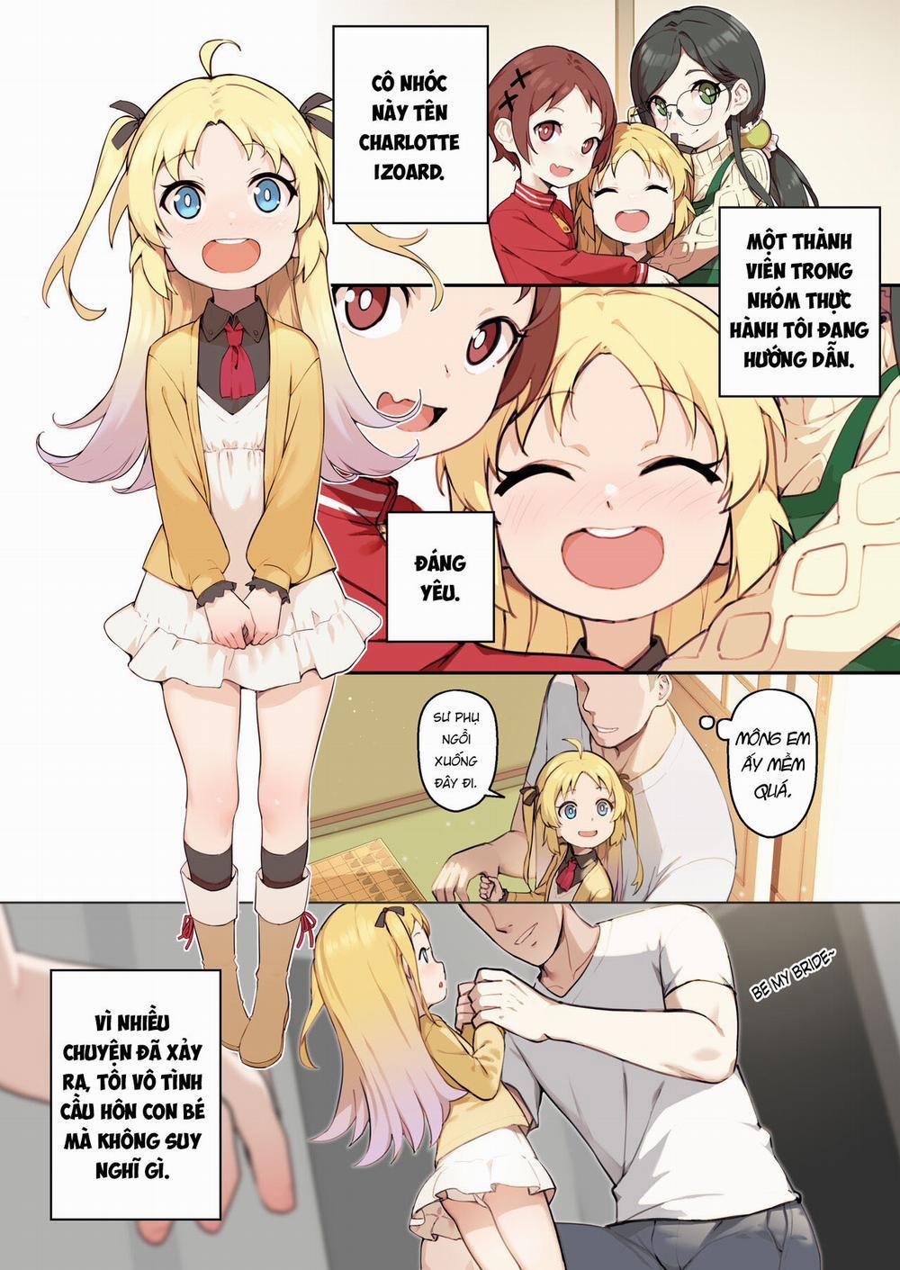 HentaiVN.net - Ảnh 4 - Cô dâu nhỏ [The Little Bride; Chiisana Hanayome] - Oneshot