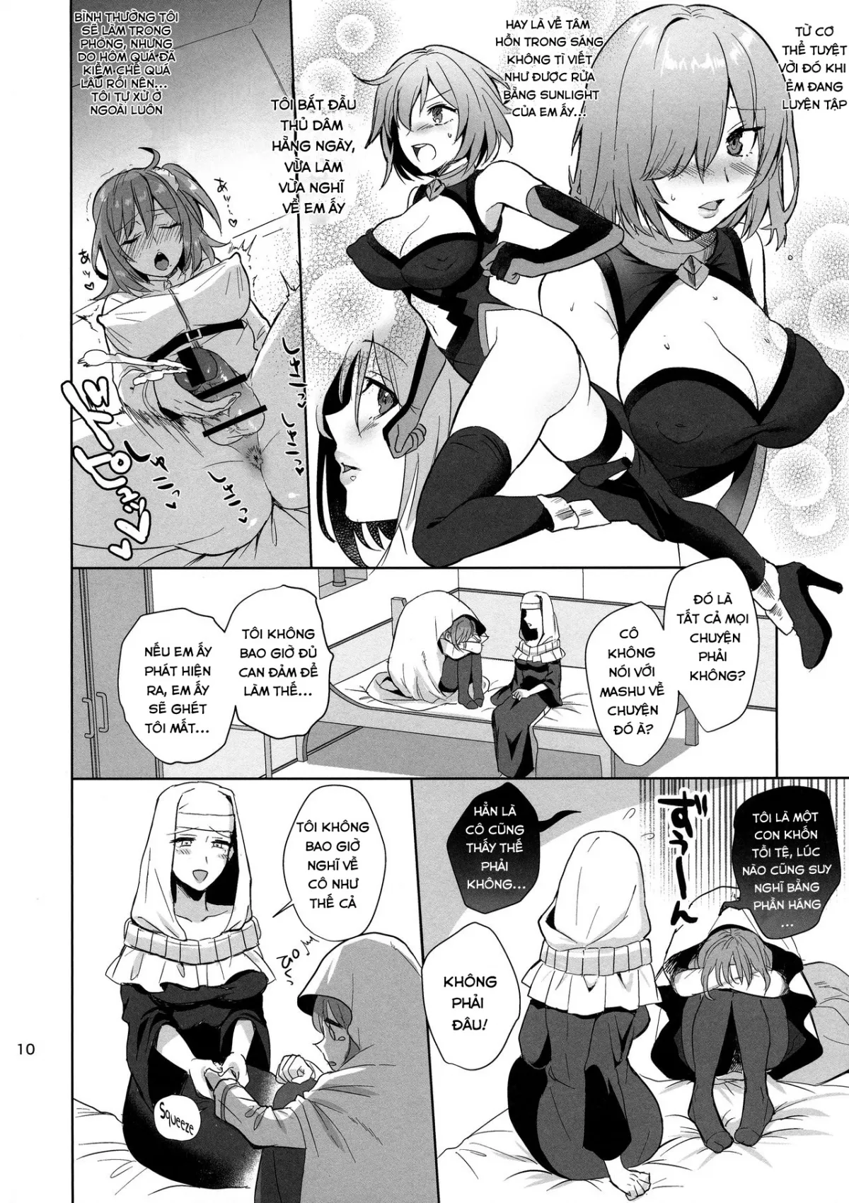 HentaiVN.net - Ảnh 9 - Dâm sơ Kiara và con Chaostic hứng tình (Fate/Grand Order) [Zettai Fukujuu Dosukebe Futanari Chinpo Beast (Fate/Grand Order)] - Oneshot