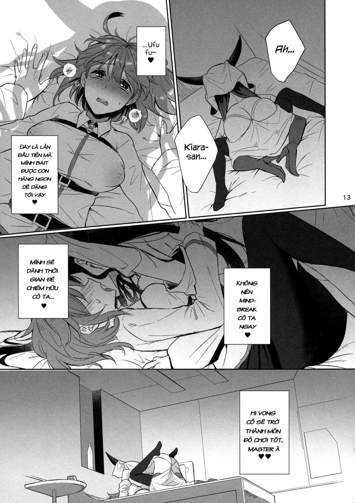 HentaiVN.net - Ảnh 12 - Dâm sơ Kiara và con Chaostic hứng tình (Fate/Grand Order) [Zettai Fukujuu Dosukebe Futanari Chinpo Beast (Fate/Grand Order)] - Oneshot