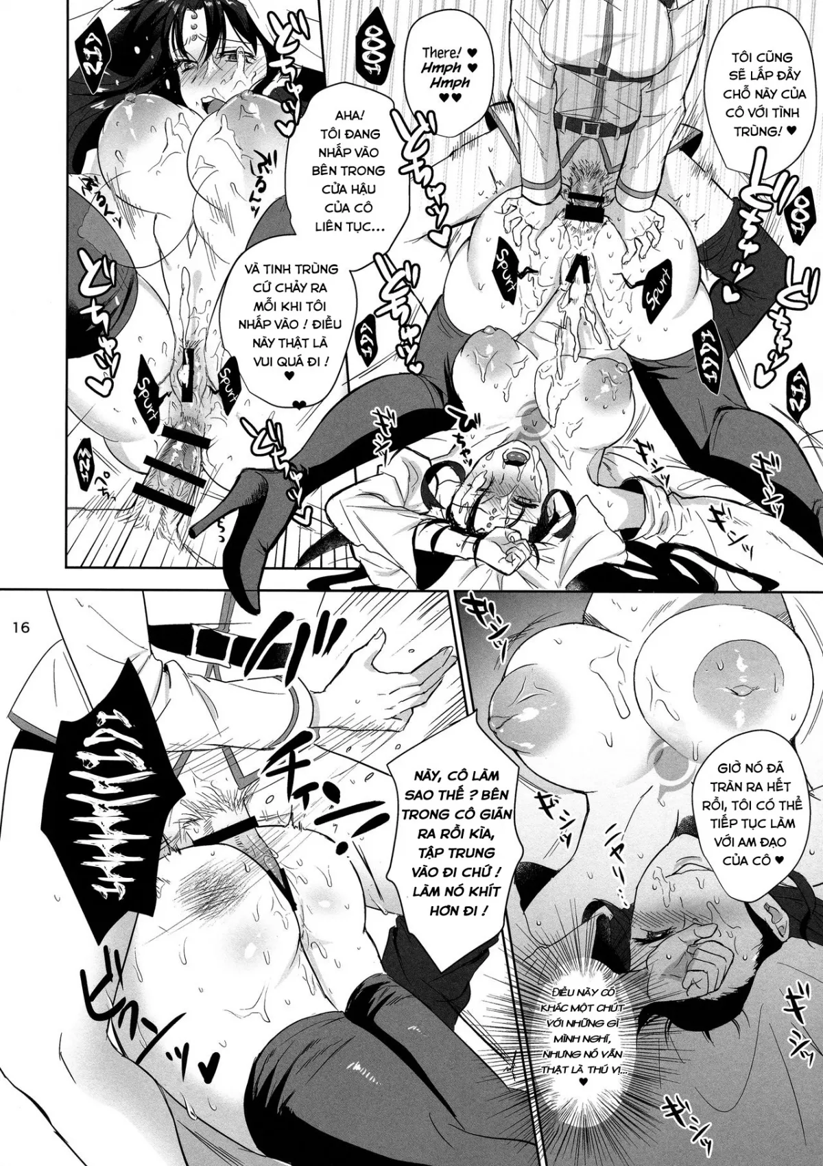 HentaiVN.net - Ảnh 15 - Dâm sơ Kiara và con Chaostic hứng tình (Fate/Grand Order) [Zettai Fukujuu Dosukebe Futanari Chinpo Beast (Fate/Grand Order)] - Oneshot