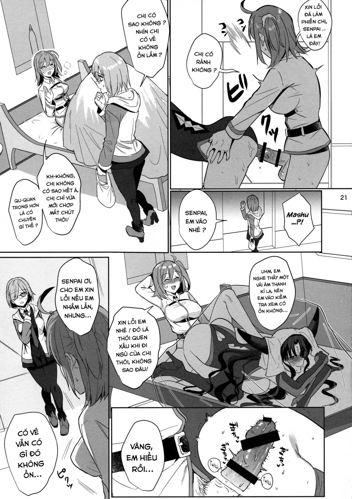 HentaiVN.net - Ảnh 20 - Dâm sơ Kiara và con Chaostic hứng tình (Fate/Grand Order) [Zettai Fukujuu Dosukebe Futanari Chinpo Beast (Fate/Grand Order)] - Oneshot