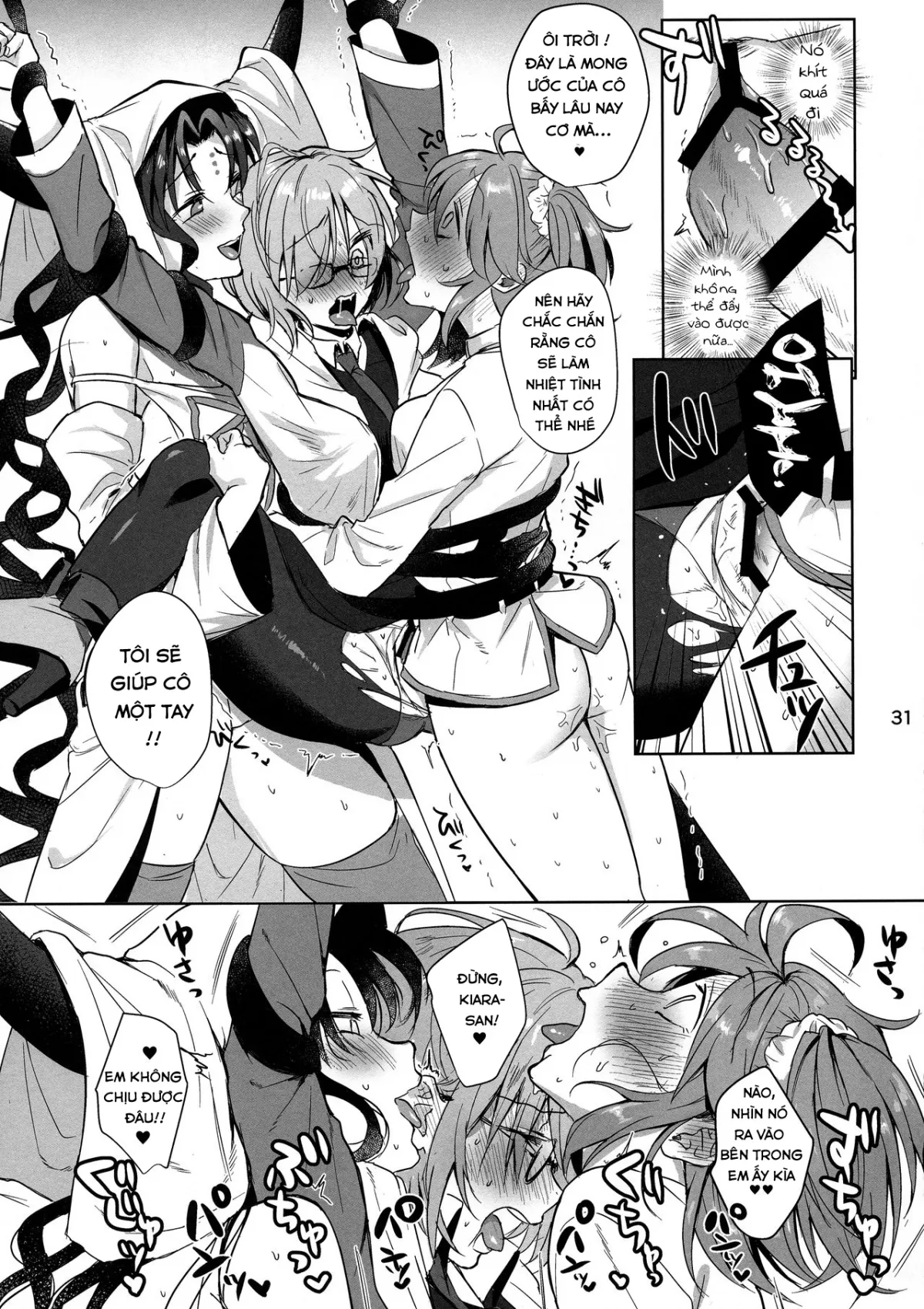 HentaiVN.net - Ảnh 30 - Dâm sơ Kiara và con Chaostic hứng tình (Fate/Grand Order) [Zettai Fukujuu Dosukebe Futanari Chinpo Beast (Fate/Grand Order)] - Oneshot