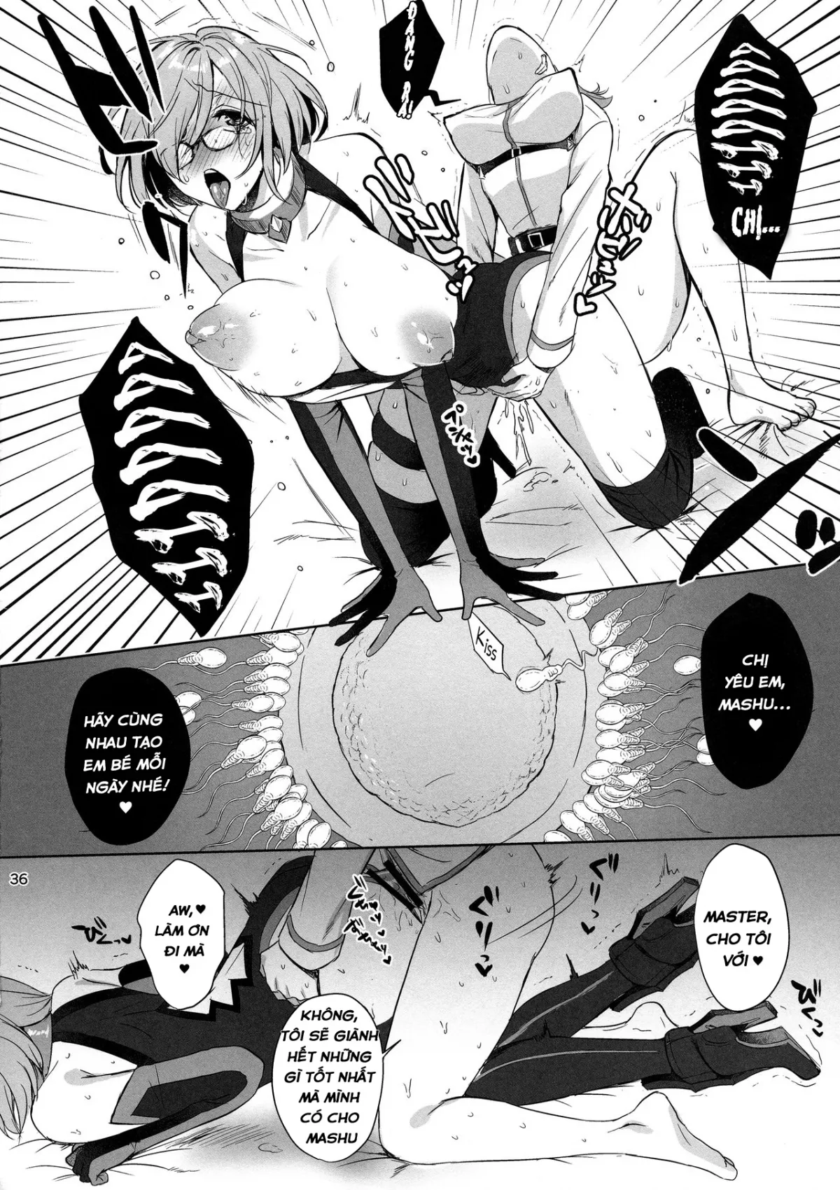 HentaiVN.net - Ảnh 35 - Dâm sơ Kiara và con Chaostic hứng tình (Fate/Grand Order) [Zettai Fukujuu Dosukebe Futanari Chinpo Beast (Fate/Grand Order)] - Oneshot