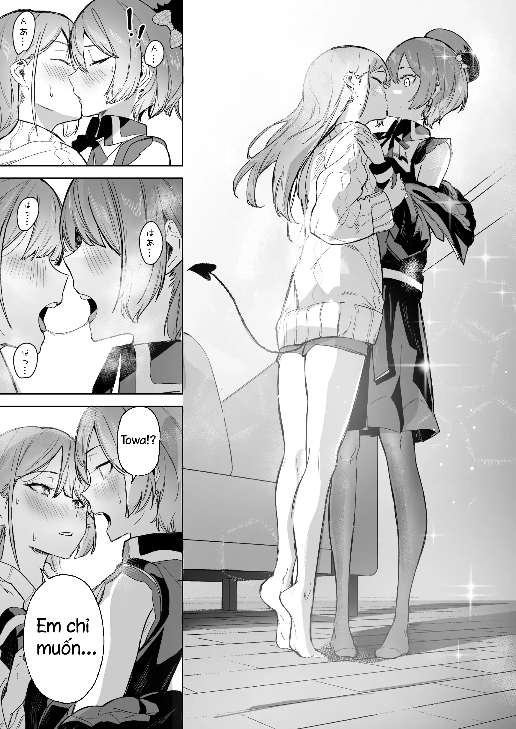HentaiVN.net - Ảnh 25 - DREAMLIKE COMET&DEVIL - Oneshot