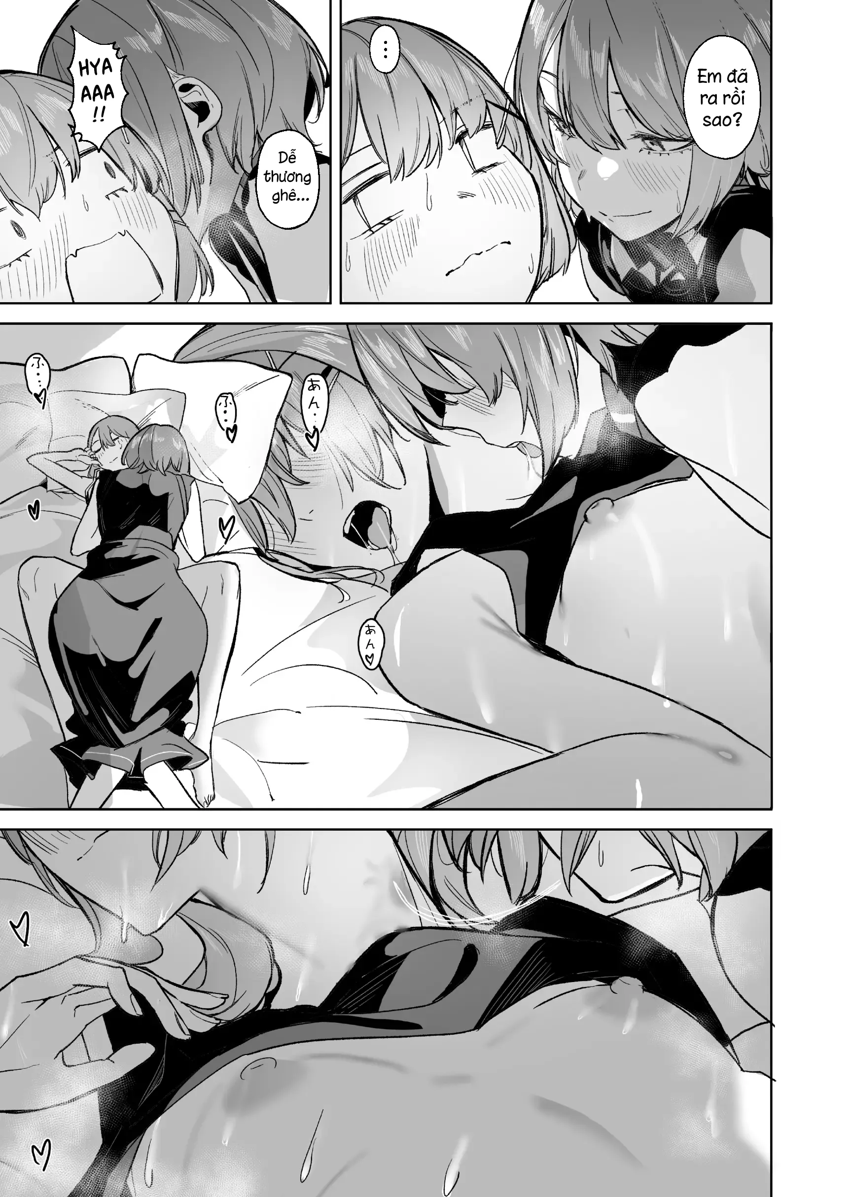 HentaiVN.net - Ảnh 35 - DREAMLIKE COMET&DEVIL - Oneshot