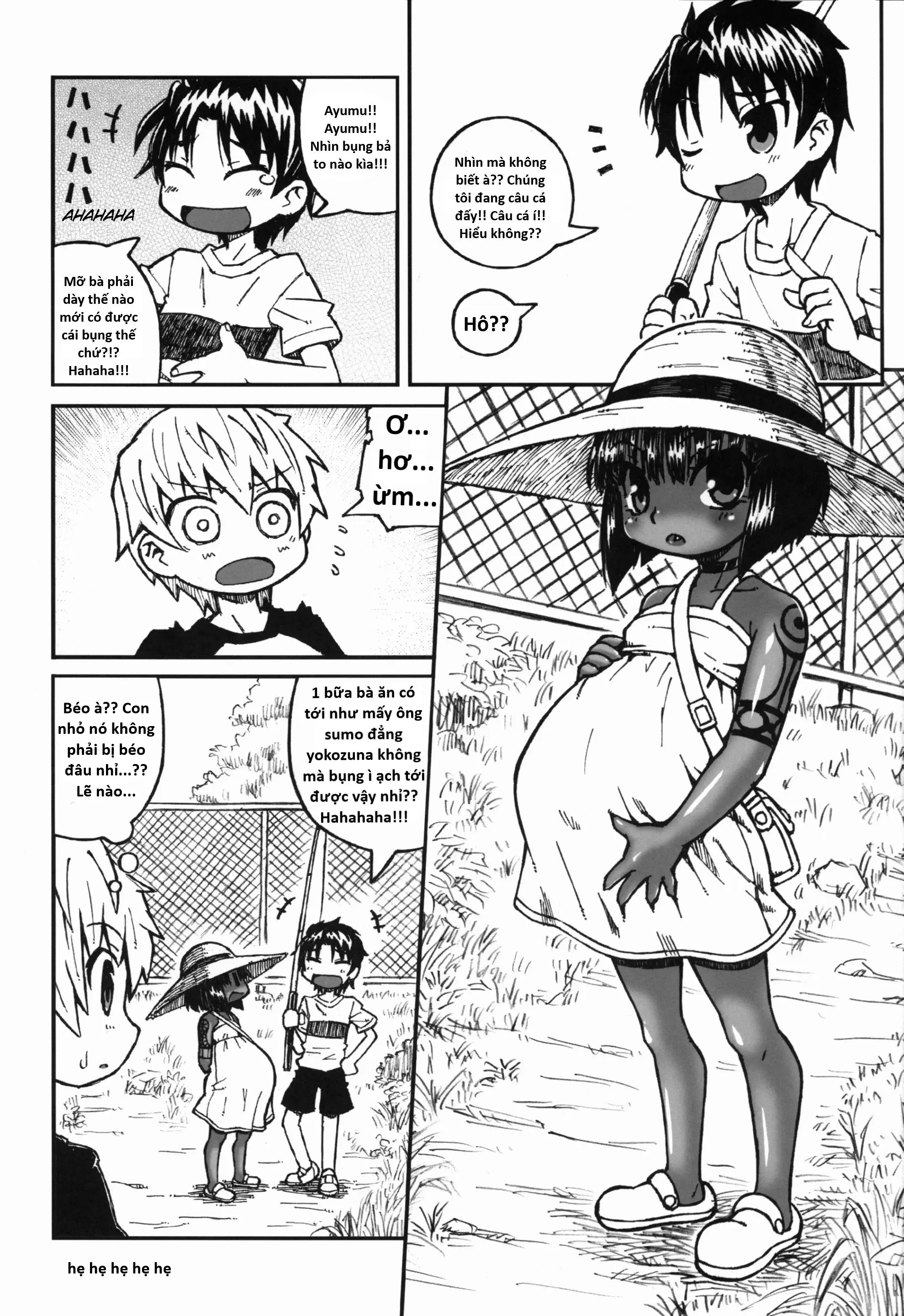 HentaiVN.net - Ảnh 6 - Haradeka! Kỳ nghỉ hè của nhóc bầu Asako - One shot