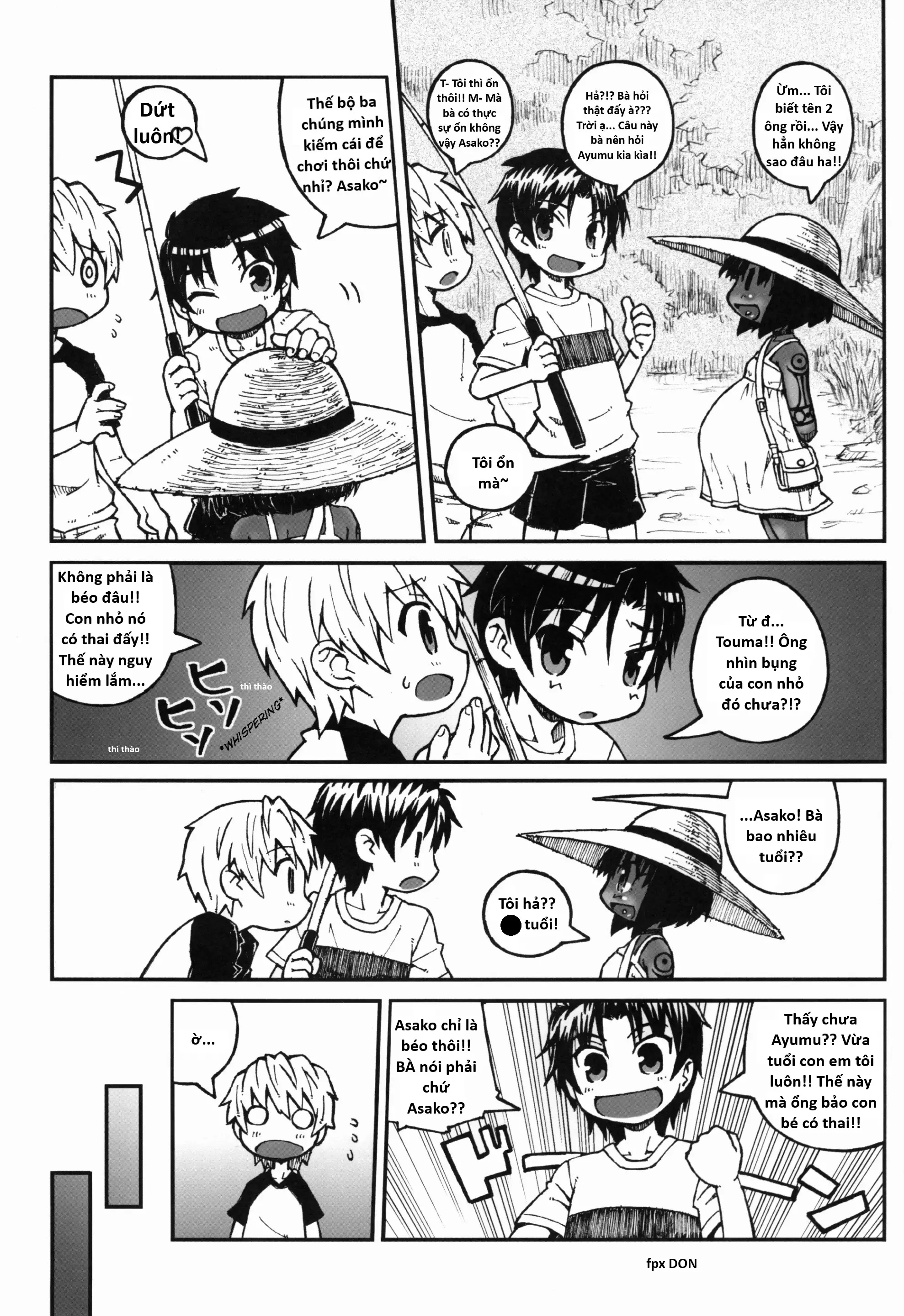 HentaiVN.net - Ảnh 8 - Haradeka! Kỳ nghỉ hè của nhóc bầu Asako - One shot