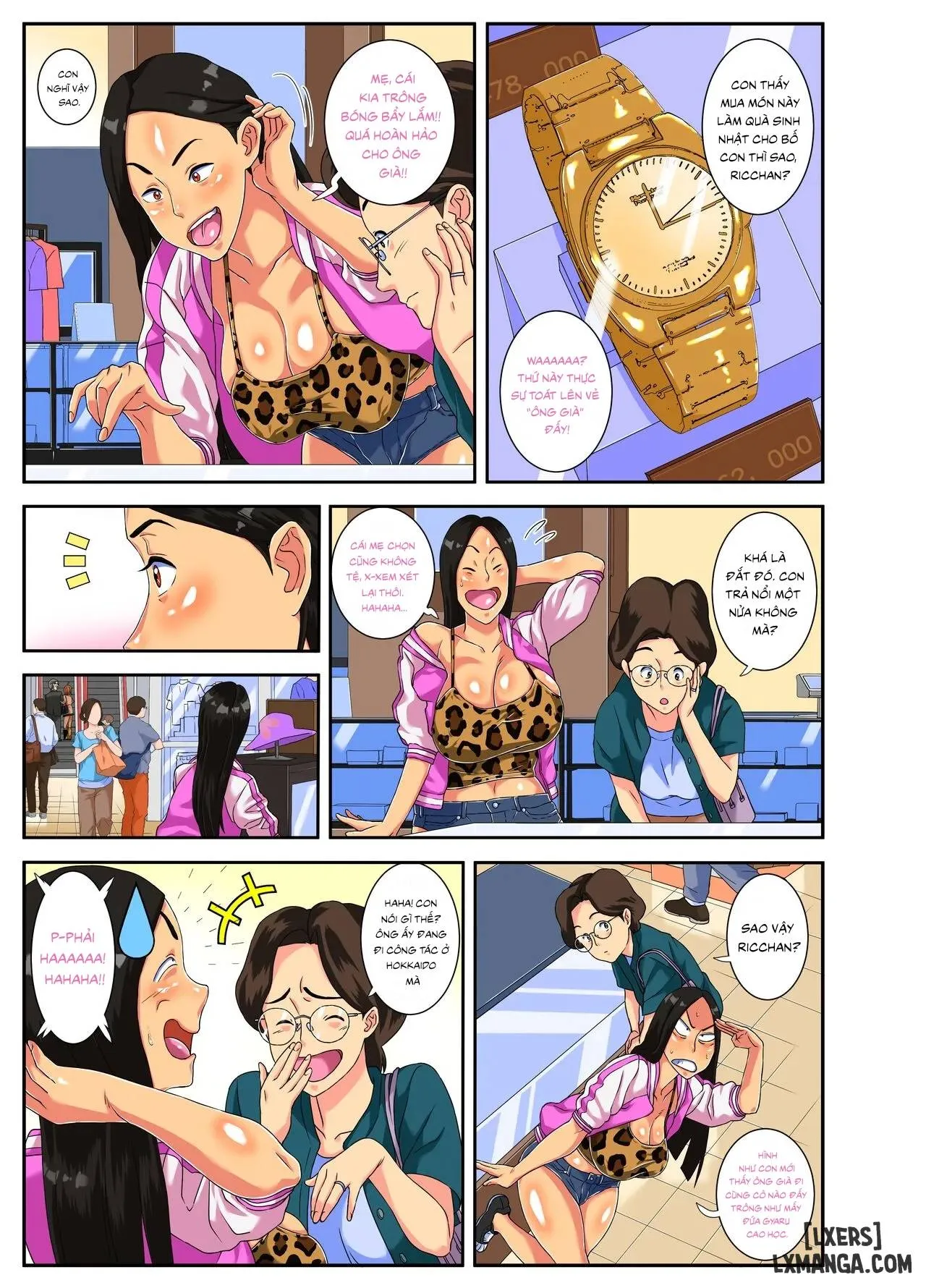HentaiVN.net - Ảnh 5 - Yabai yo!! Bakunyuu Yankee Musume Ricchan! - Oneshot