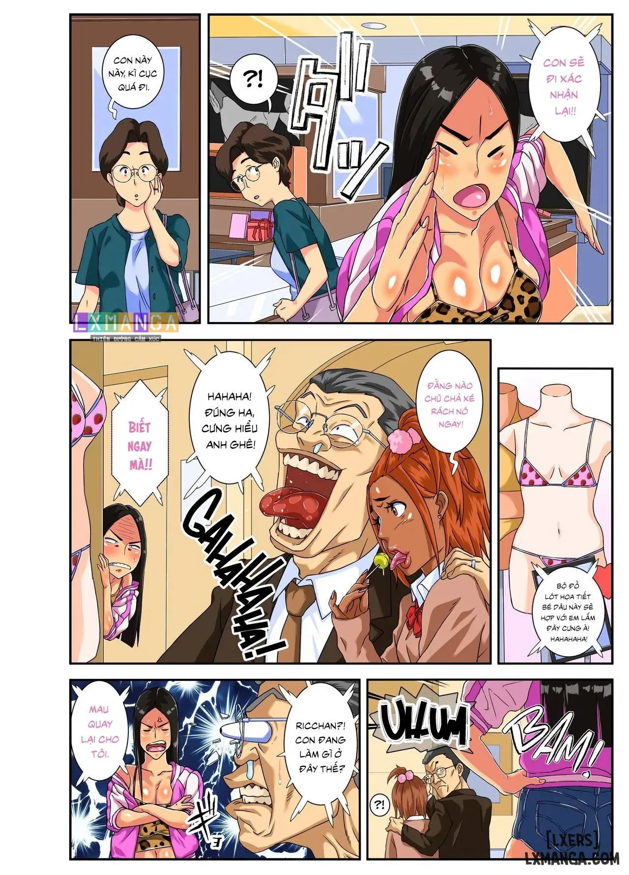 HentaiVN.net - Ảnh 6 - Yabai yo!! Bakunyuu Yankee Musume Ricchan! - Oneshot