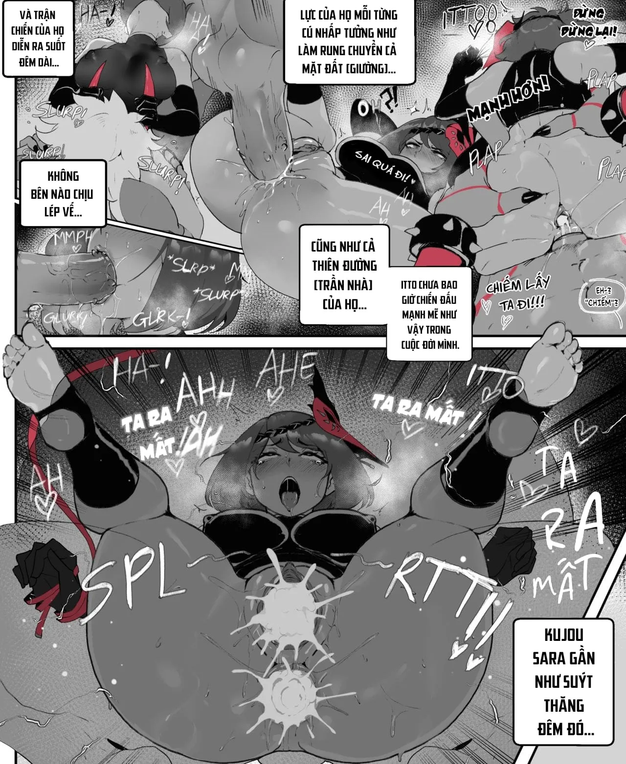 HentaiVN.net - Ảnh 5 - Ta Đây Là Arataki Itto!! [Itto is here!!] - Oneshot