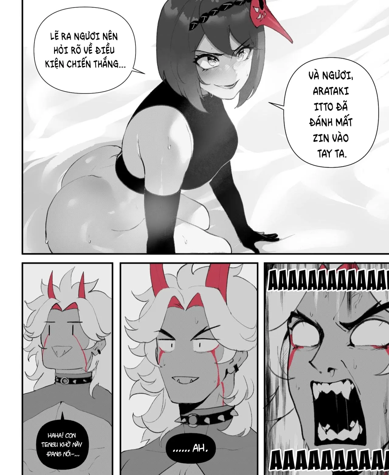 HentaiVN.net - Ảnh 7 - Ta Đây Là Arataki Itto!! [Itto is here!!] - Oneshot
