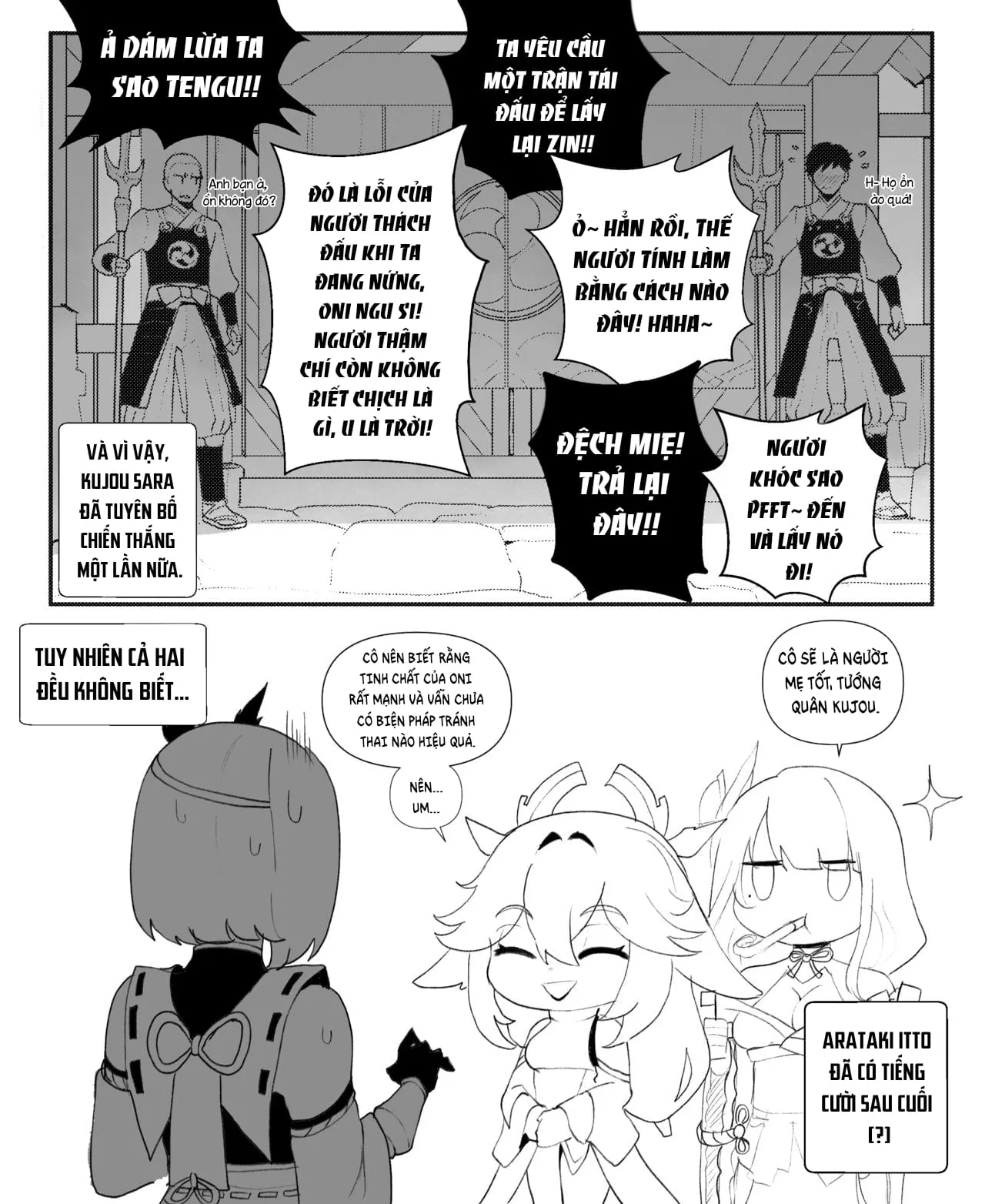 HentaiVN.net - Ảnh 8 - Ta Đây Là Arataki Itto!! [Itto is here!!] - Oneshot