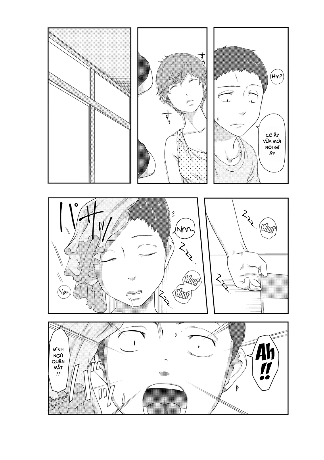HentaiVN.net - Ảnh 11 - Chị gái của tôi là con cún!? [Hypnosis My Cheeky Sister Becomes A Dog] - Chap 3 - nện em [mèo] hàng xóm