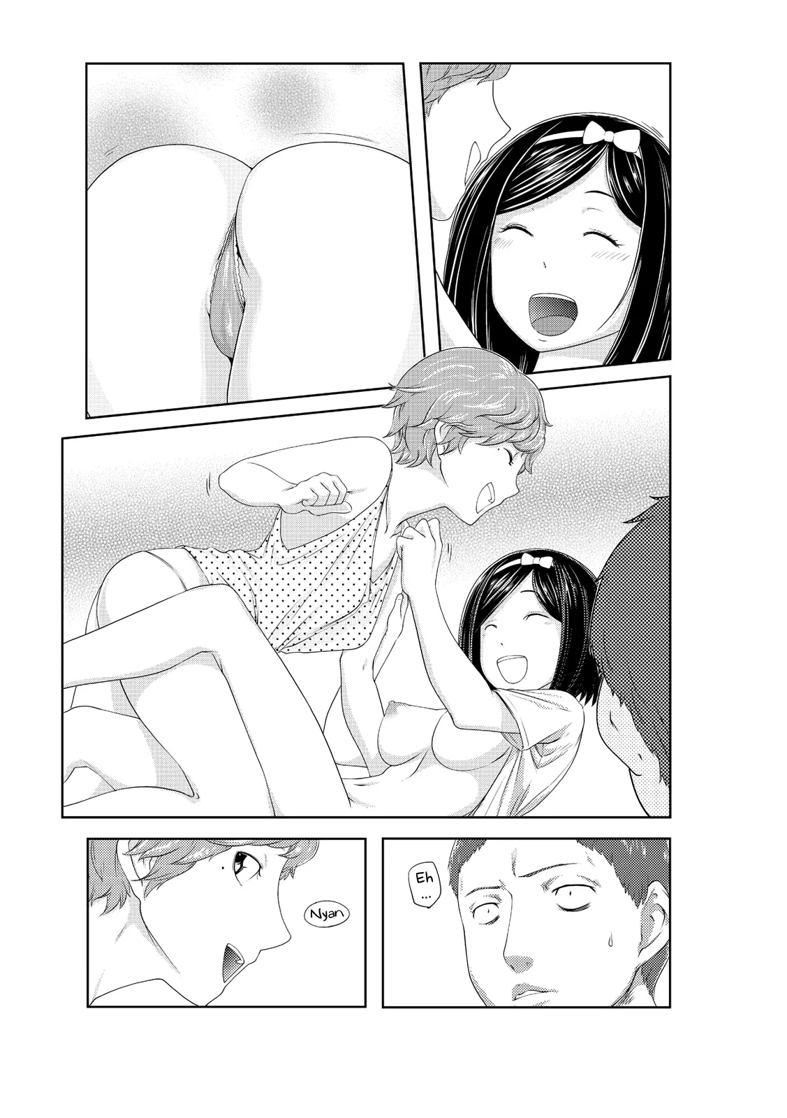 HentaiVN.net - Ảnh 12 - Chị gái của tôi là con cún!? [Hypnosis My Cheeky Sister Becomes A Dog] - Chap 3 - nện em [mèo] hàng xóm