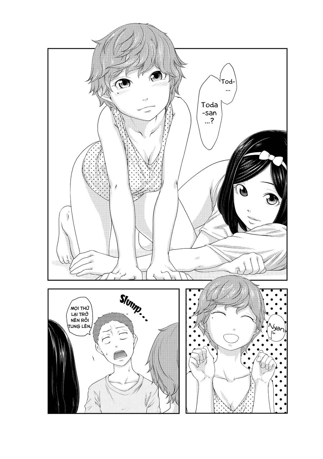 HentaiVN.net - Ảnh 13 - Chị gái của tôi là con cún!? [Hypnosis My Cheeky Sister Becomes A Dog] - Chap 3 - nện em [mèo] hàng xóm